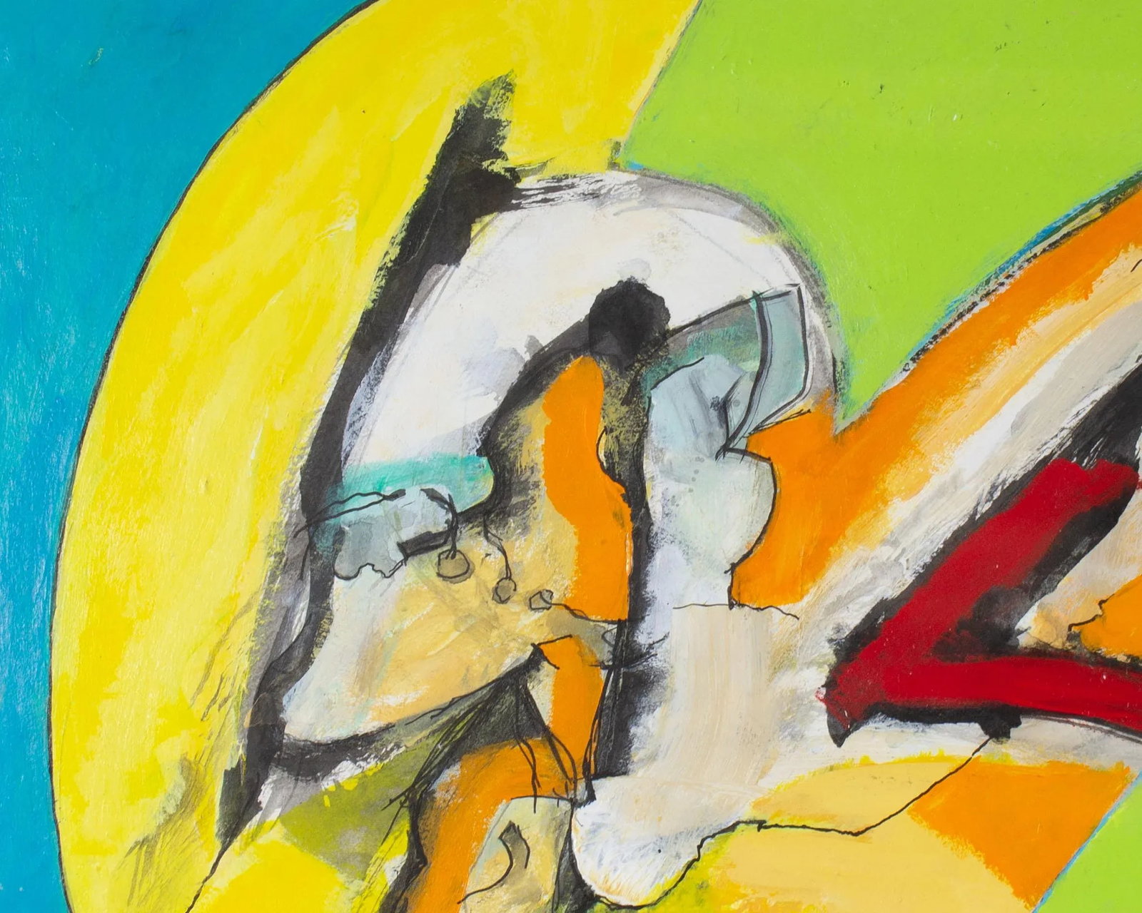 Abstract Mixed Media Painting by James L. Bruch - 7