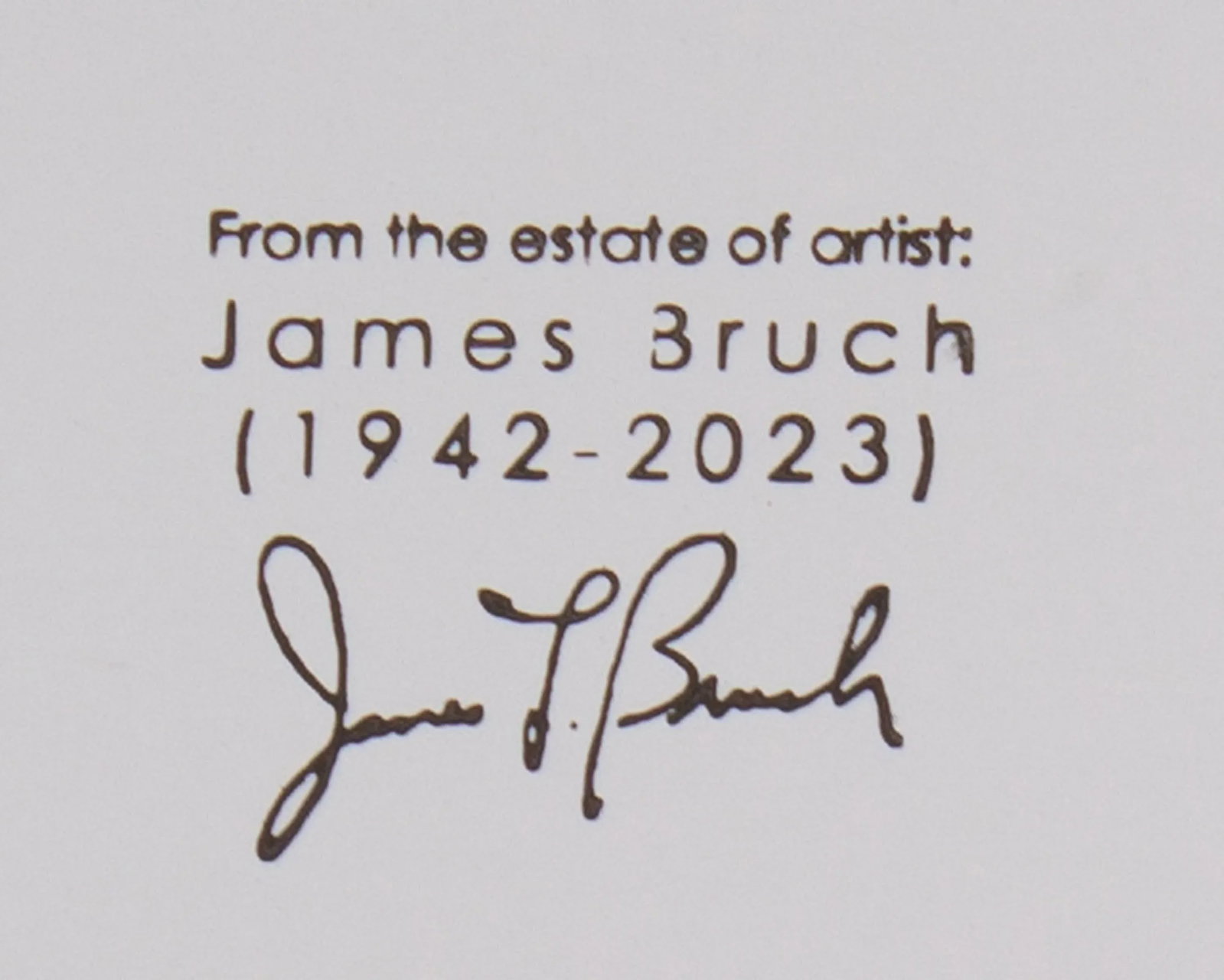 Abstract Mixed Media Painting by James L. Bruch - 8