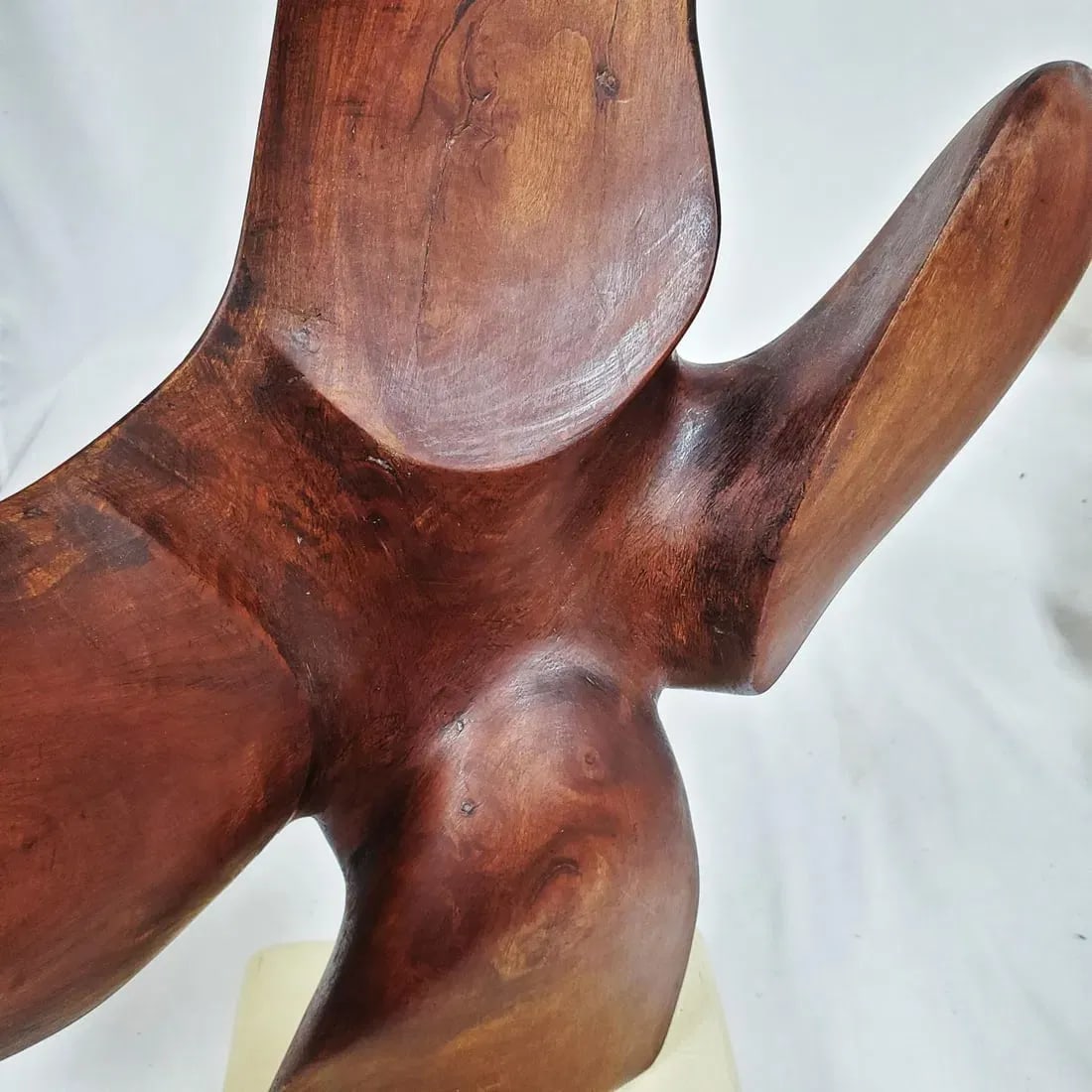 1970s William Sildar Carved Wood Sculpture, "Bird" - 5