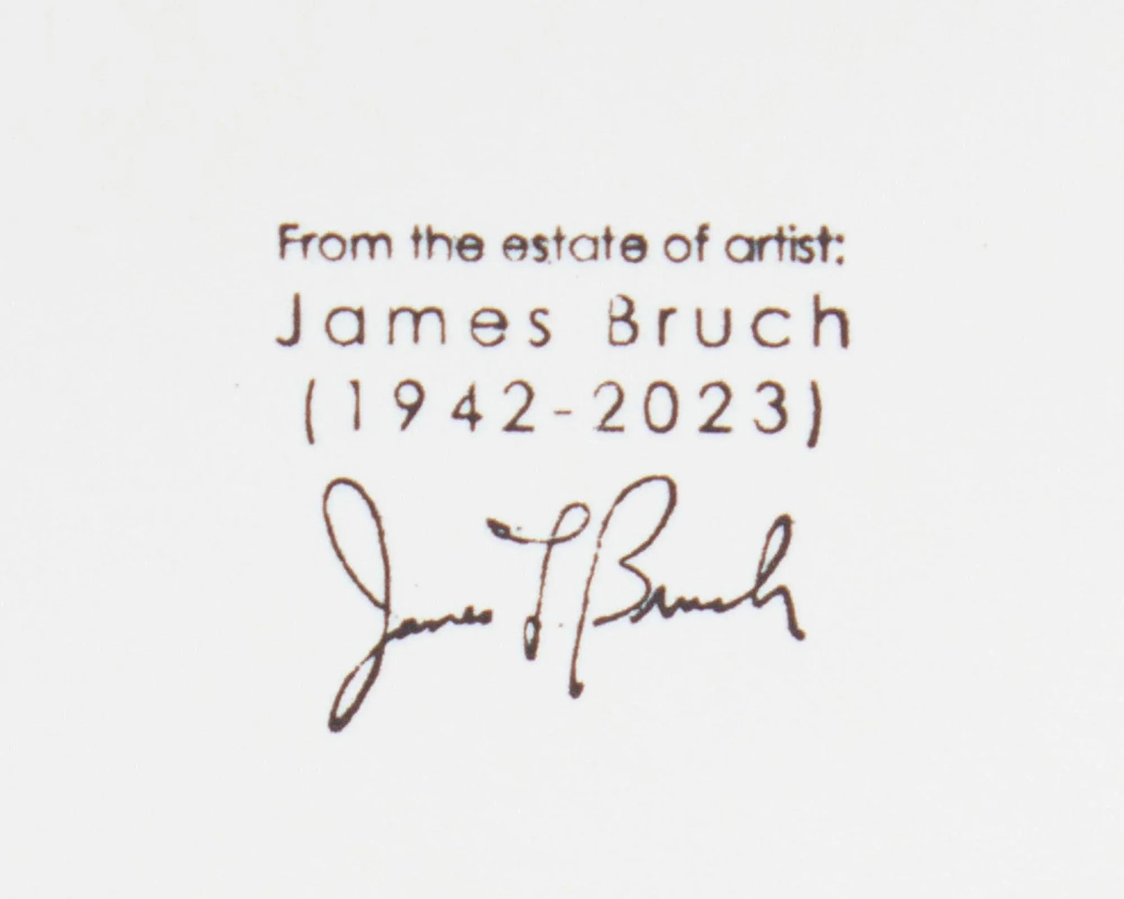 1960s Abstract Mixed Media Portrait Drawing by James L. Bruch - 4