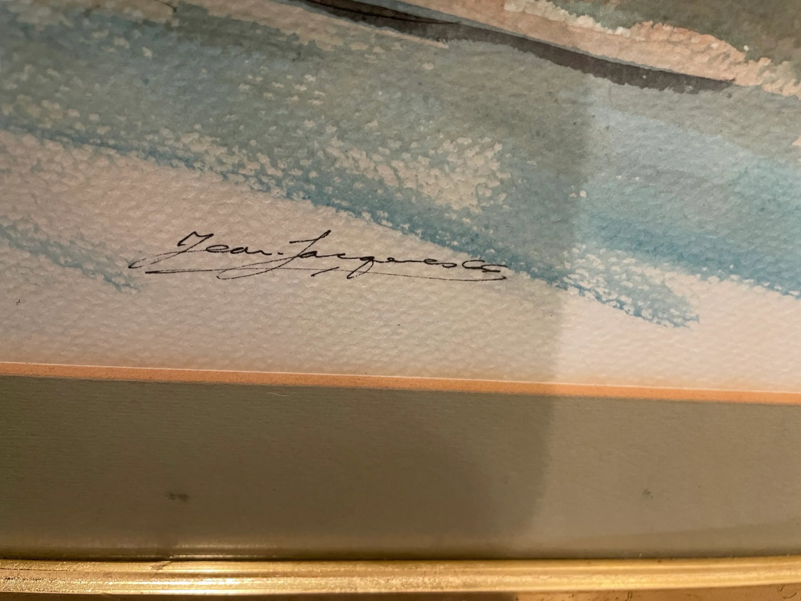 1960s Mid-Century Watercolor Cityscapes, Original & Signed by Artist; In Matching Frames - Set of 2 - 5