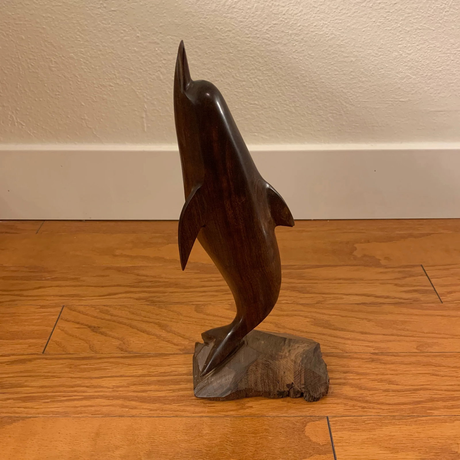 1970s Vintage Ironwood Dolphin Sculpture - 13