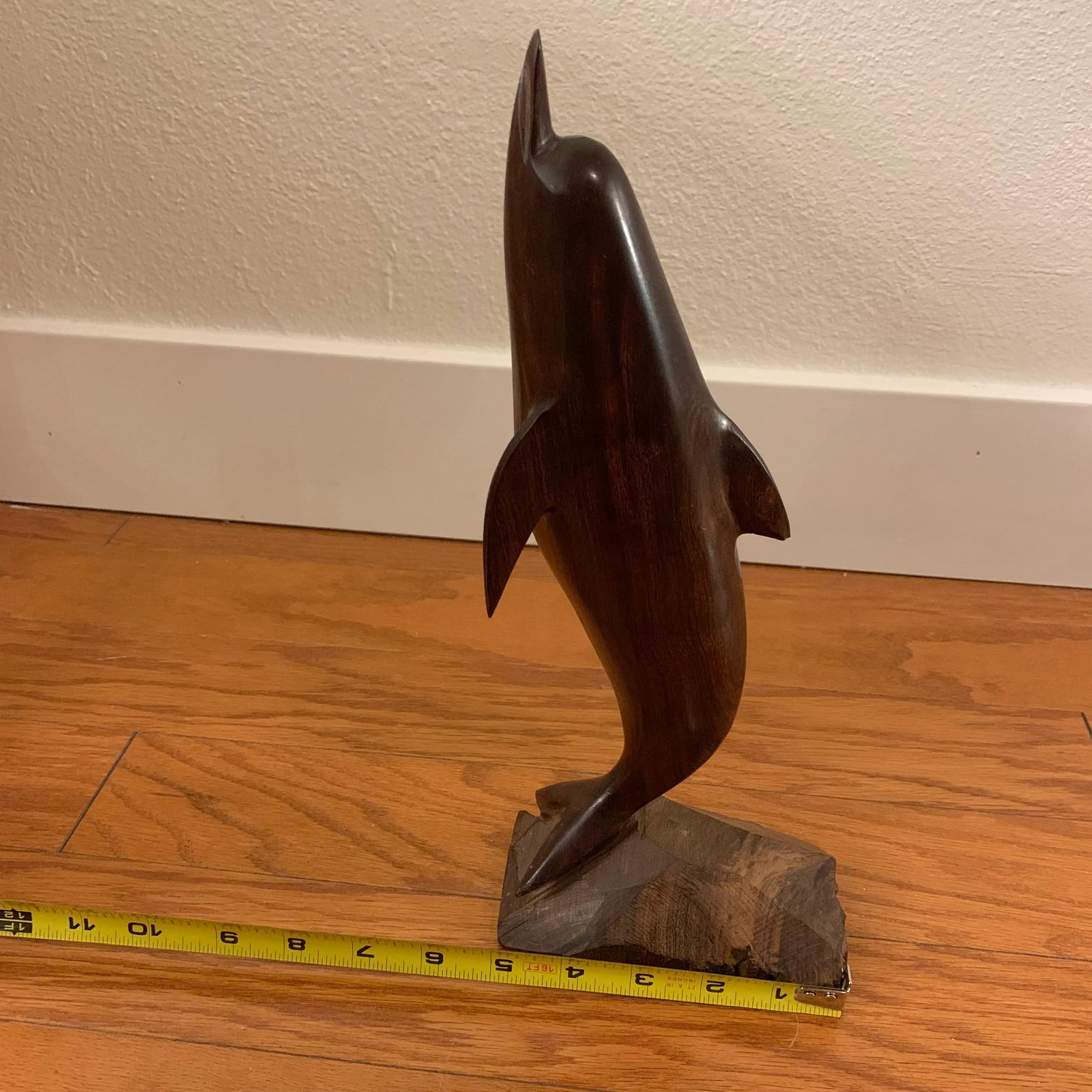 1970s Vintage Ironwood Dolphin Sculpture - 2