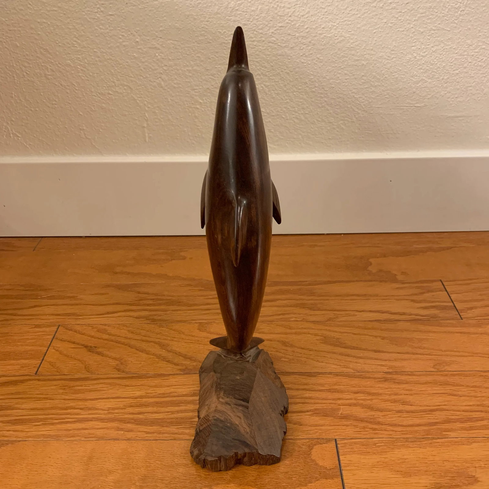 1970s Vintage Ironwood Dolphin Sculpture - 6