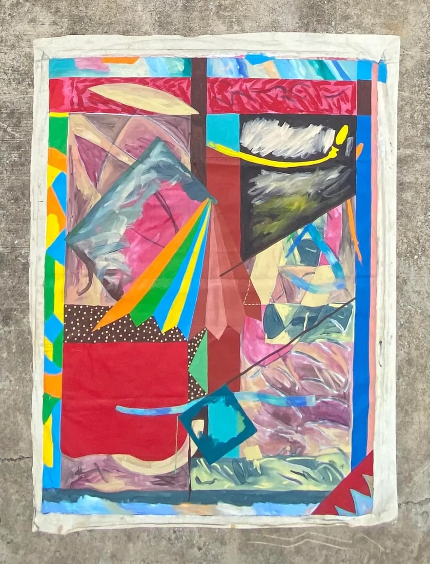 83"h Monumental XL Original Painting by Listed Artist Ronald D. Moody (Ron Moody) - 5