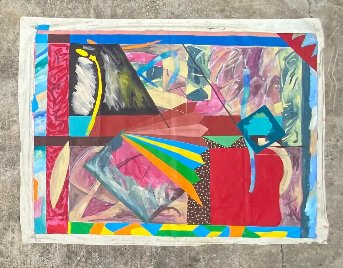 83"h Monumental XL Original Painting by Listed Artist Ronald D. Moody (Ron Moody) - 6