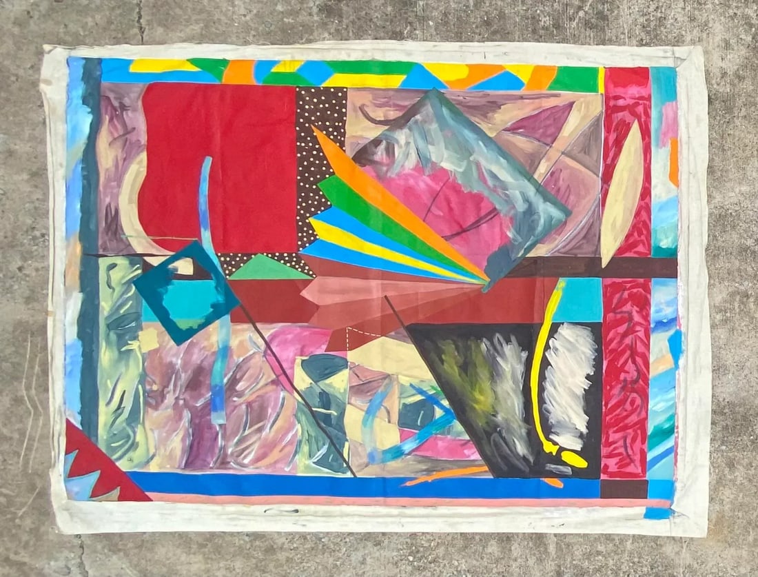 83"h Monumental XL Original Painting by Listed Artist Ronald D. Moody (Ron Moody) - 7