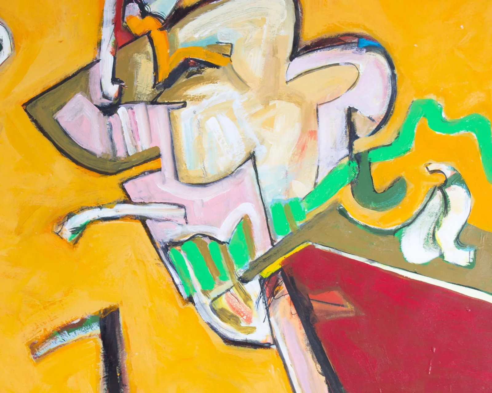 Abstract Acrylic on Paper Painting by James L. Bruch - 4