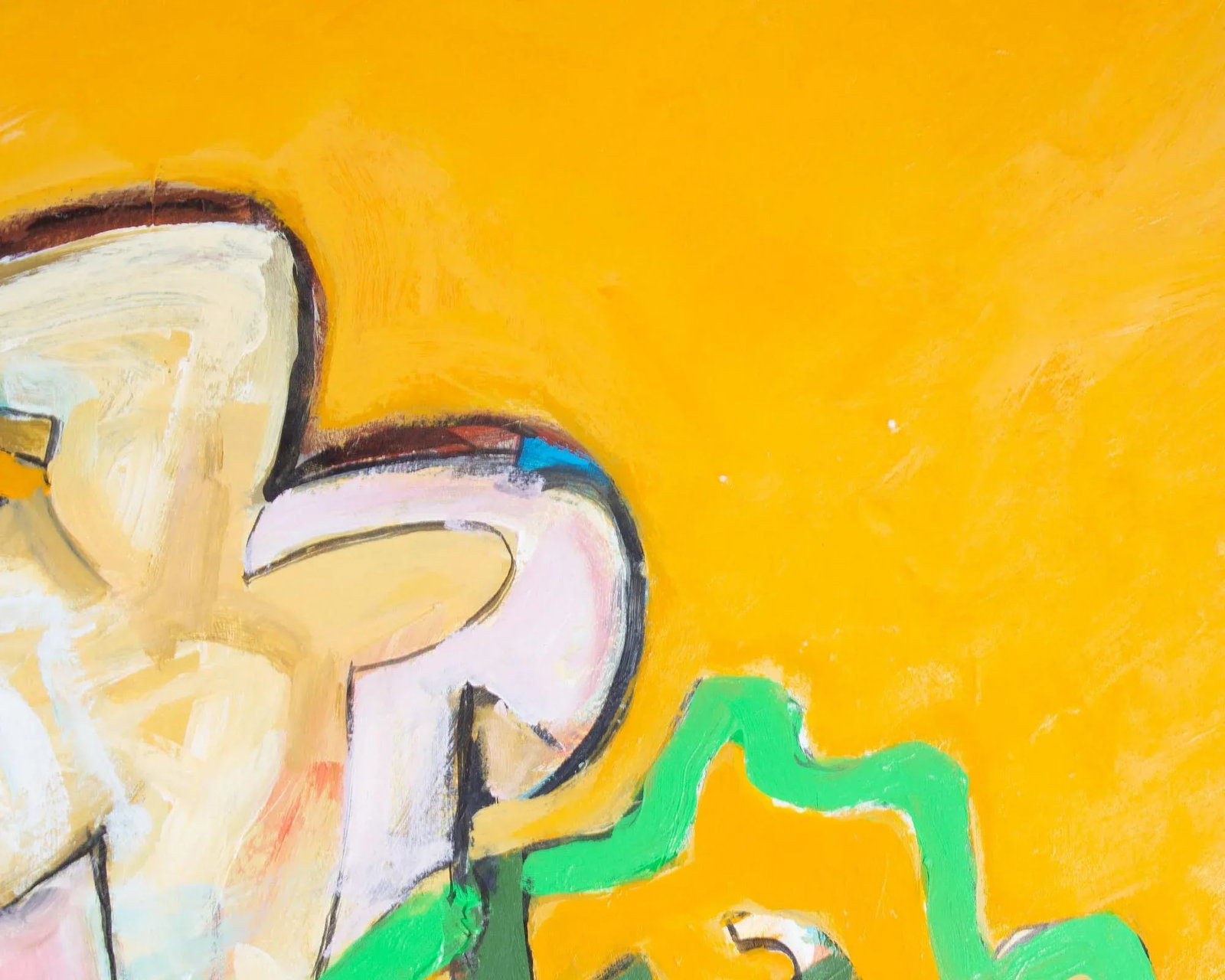 Abstract Acrylic on Paper Painting by James L. Bruch - 6