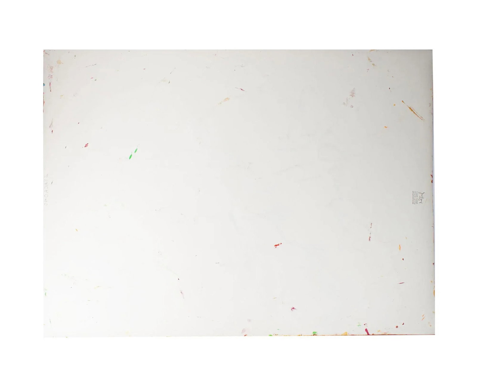 Abstract Acrylic Painting on Paper by James L. Bruch - 7
