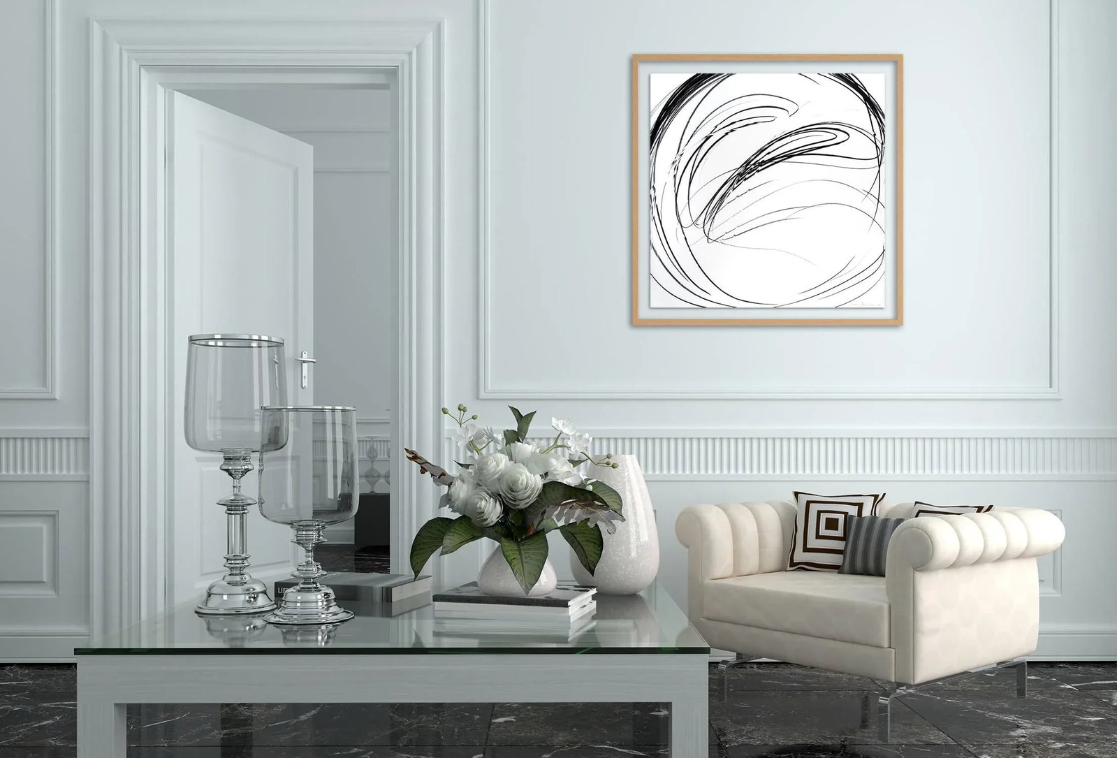 Jaanika Peerna "Maelstrom Series 77", Drawing - 2