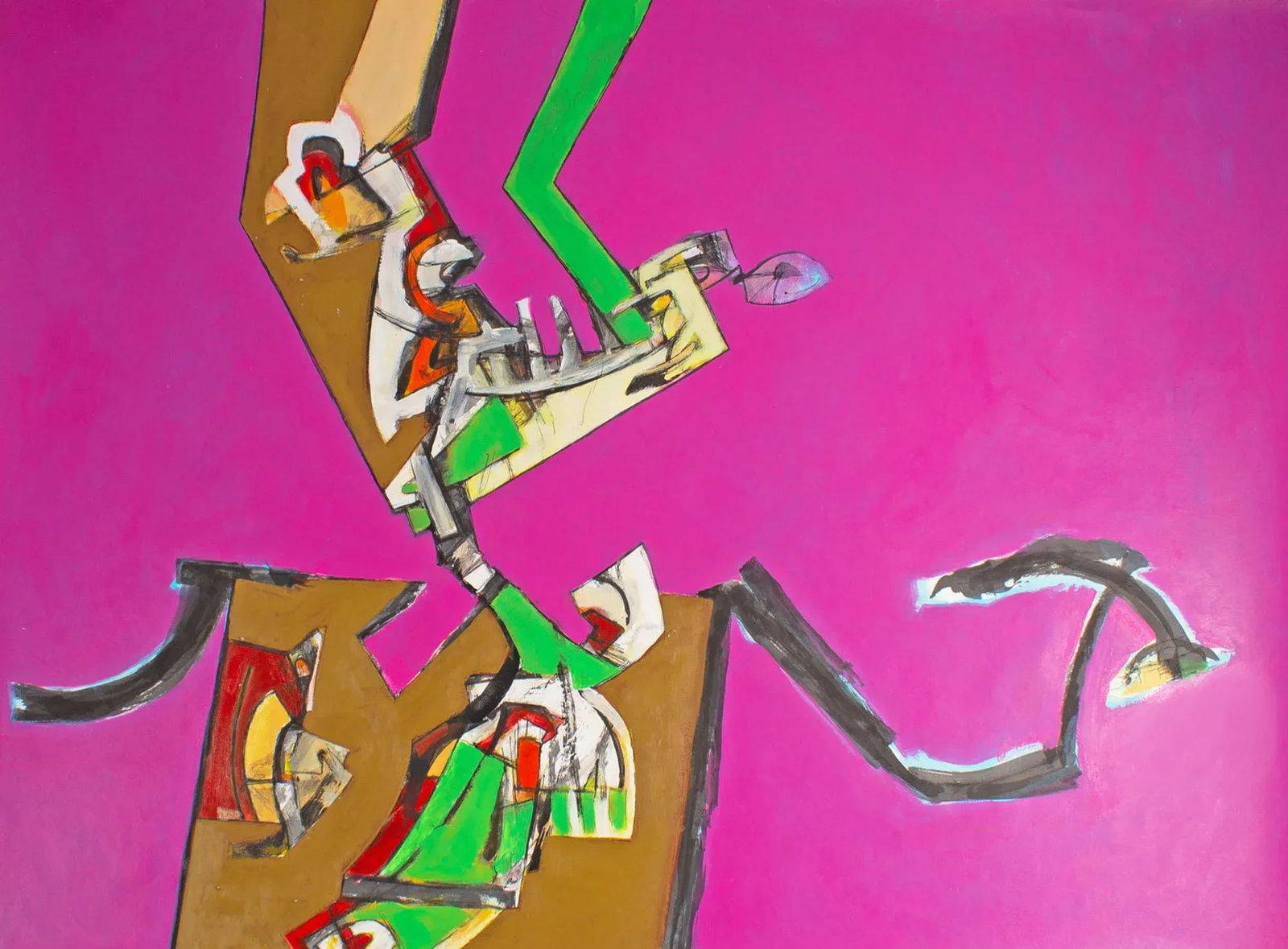 Abstract Acrylic Painting by James L. Bruch - 2
