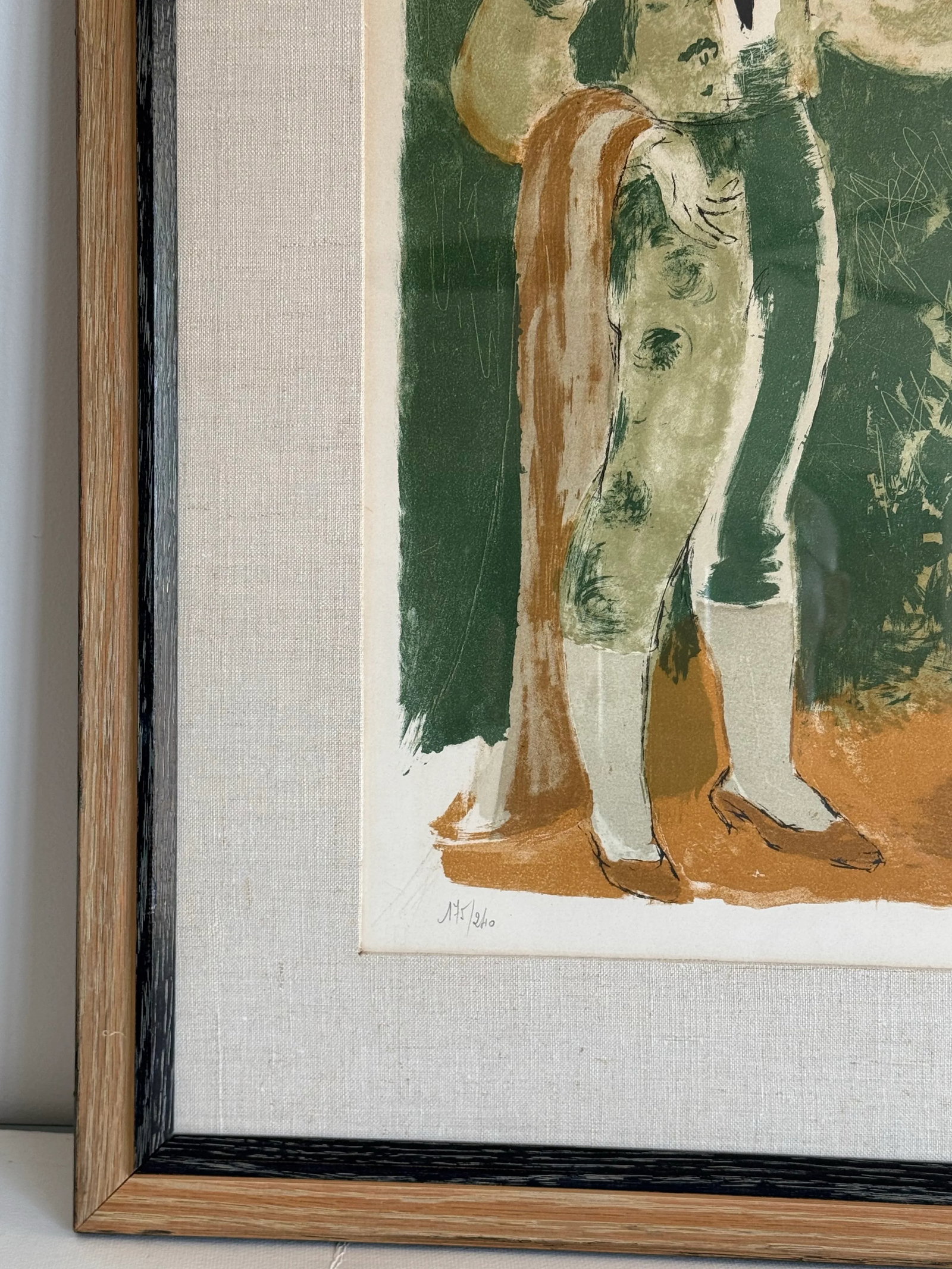 Matador by Christian Hughes Caillard Lithograph, 1950s - 5