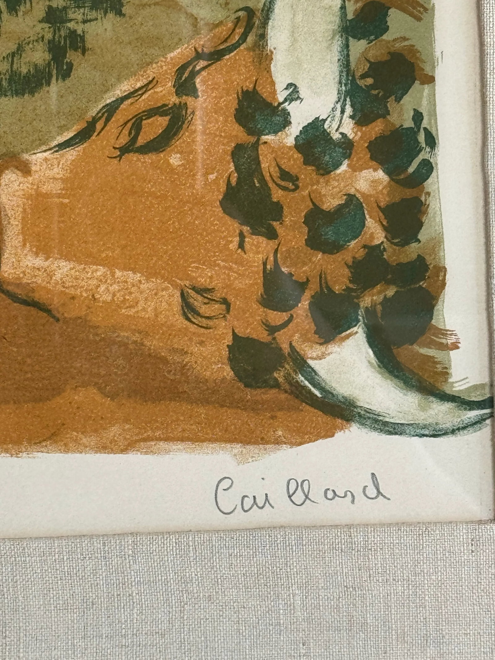 Matador by Christian Hughes Caillard Lithograph, 1950s - 7