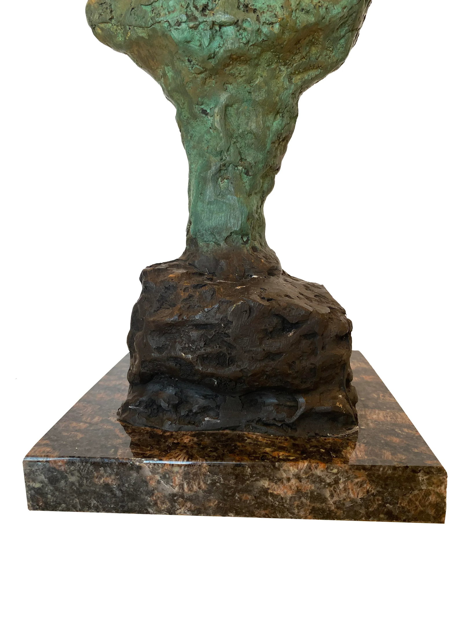A Bronze Sculpture Styled After Giacometti - 6