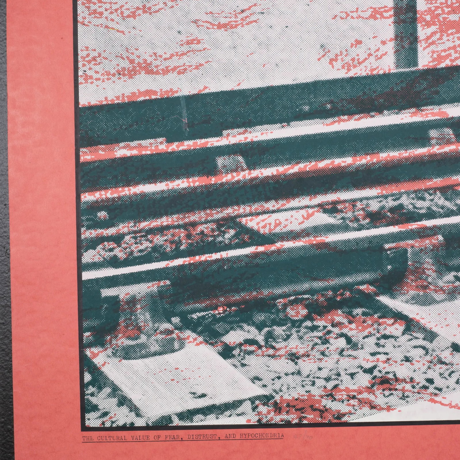 R B Kitaj, the Cultural Value of Fear, Distrust and Hypochondria, Edition of 70, Screenprint, 1964-1 - 4