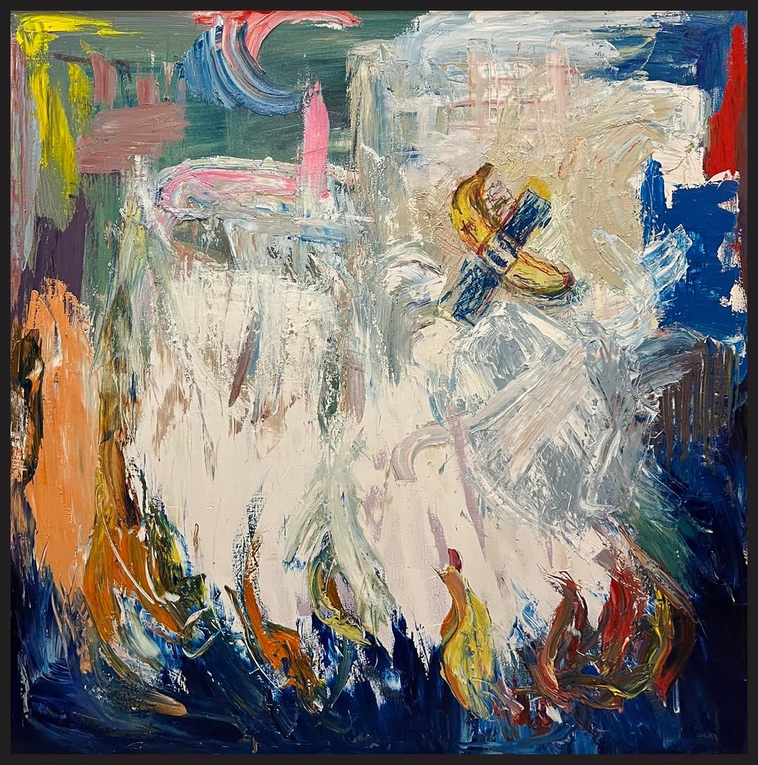 "6.2 Million", Large Original Oil Paintings, One-of-One, by Van Ness - 3