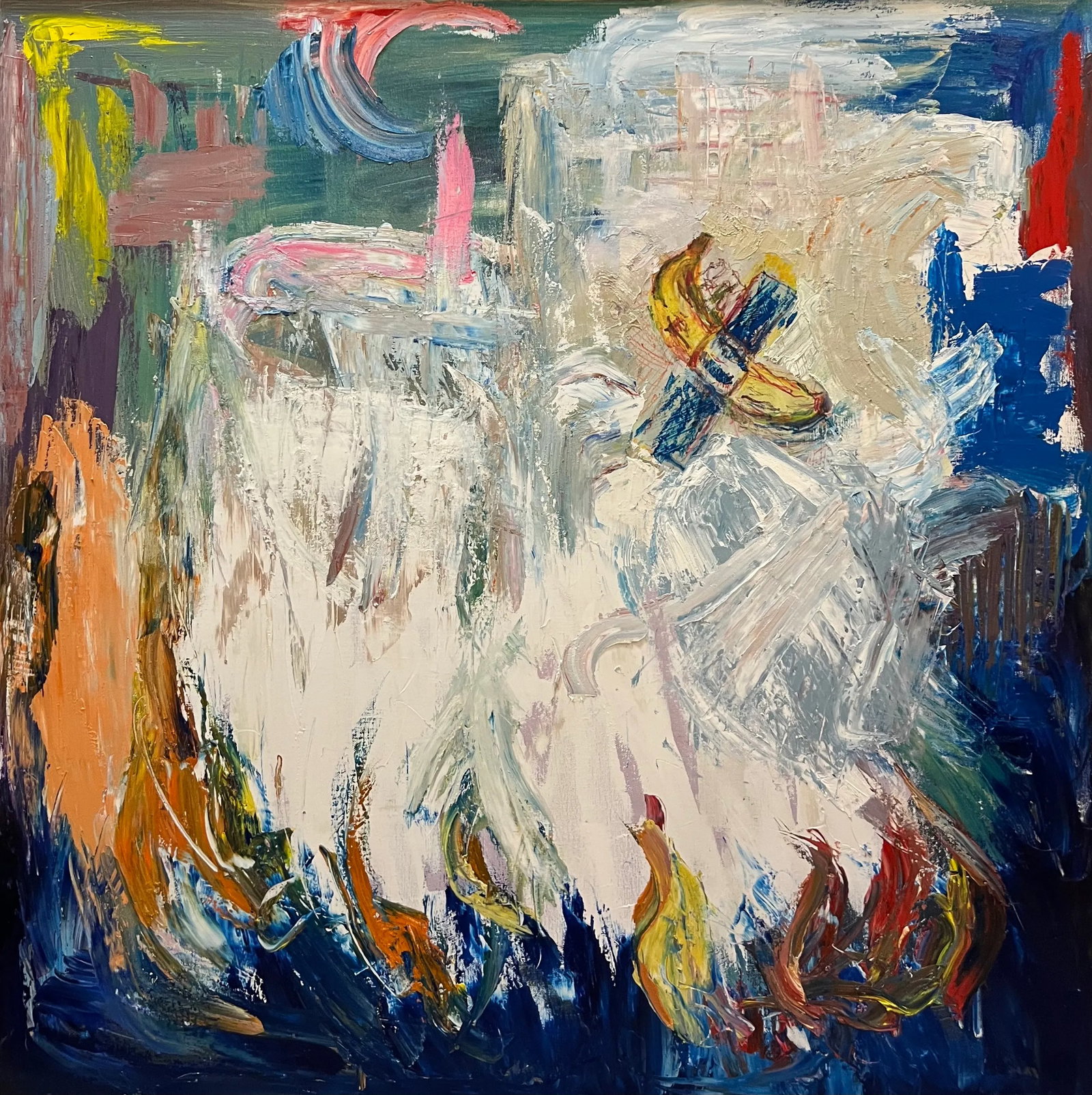 "6.2 Million", Large Original Oil Paintings, One-of-One, by Van Ness - 6
