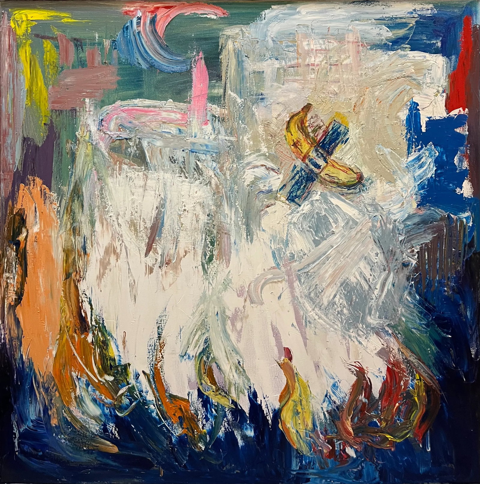 "6.2 Million", Large Original Oil Paintings, One-of-One, by Van Ness - 8
