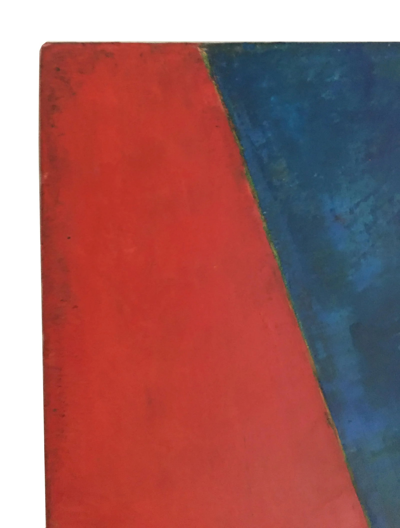 Abstract Geometric Oil Painting Primary Colors by Stephen Cimini - 5