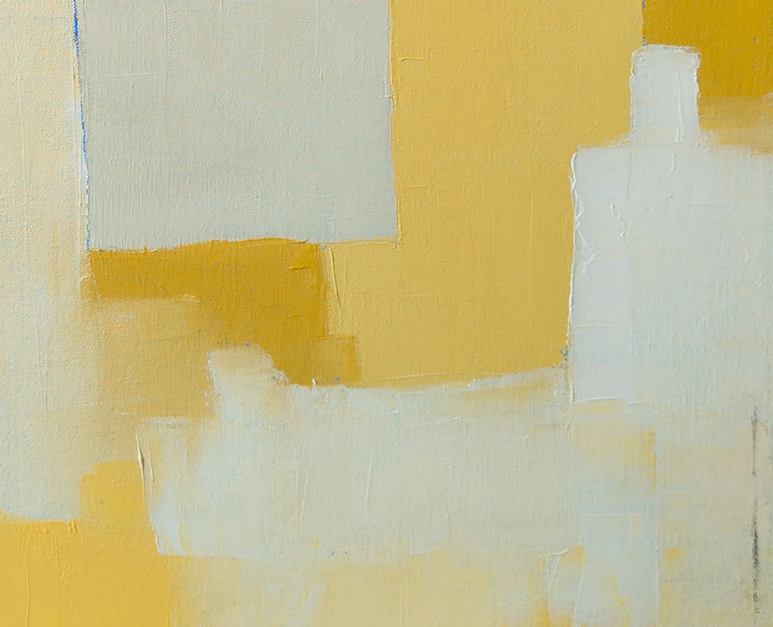 Remnants #07 Contemporary Original Abstract Oil Painting by Vincent Salvati - 3
