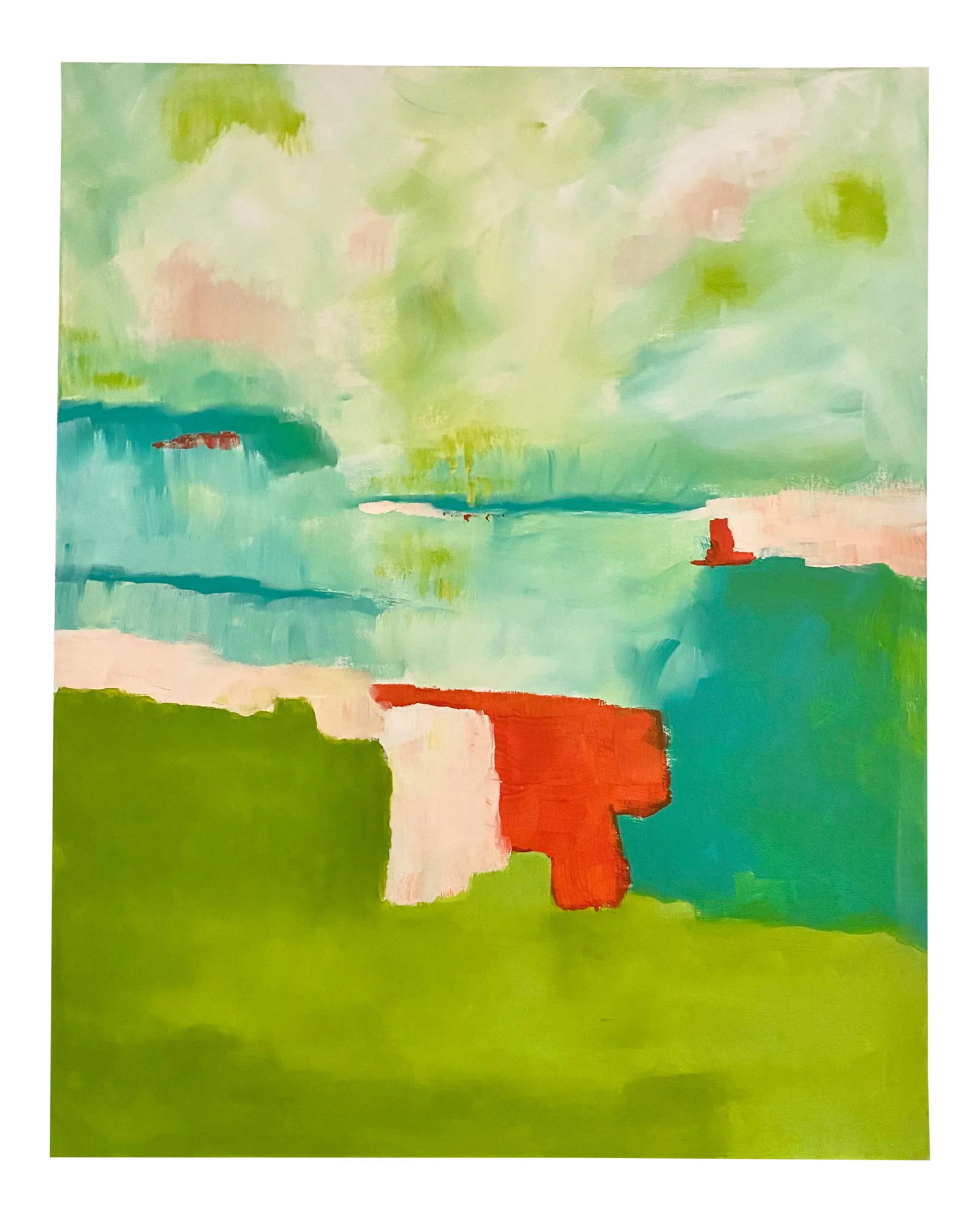 Untitled Abstract Painting by Jennifer Hopkins Wilcox (1 of 4)