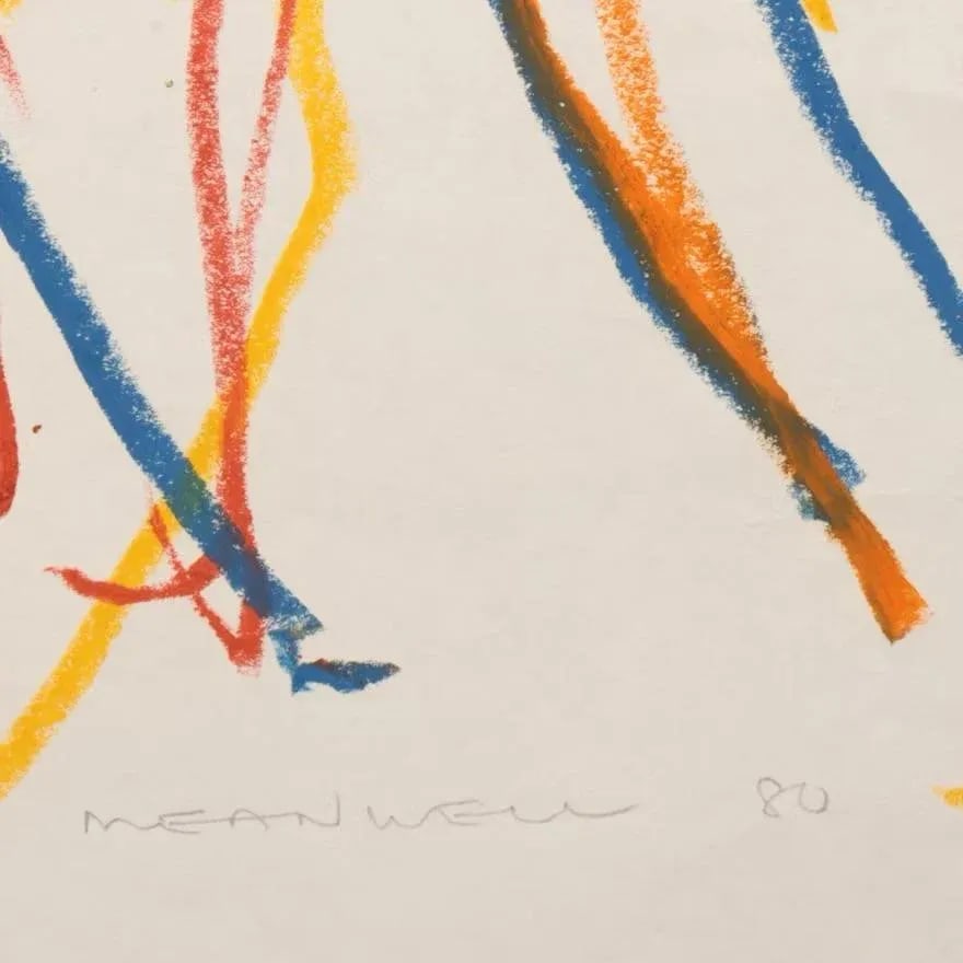 Jack Meanwell Oil Pastel Figure Drawing - 3