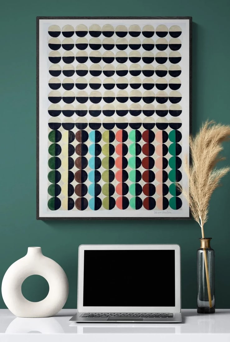 Multicolored Dot Painting - 3