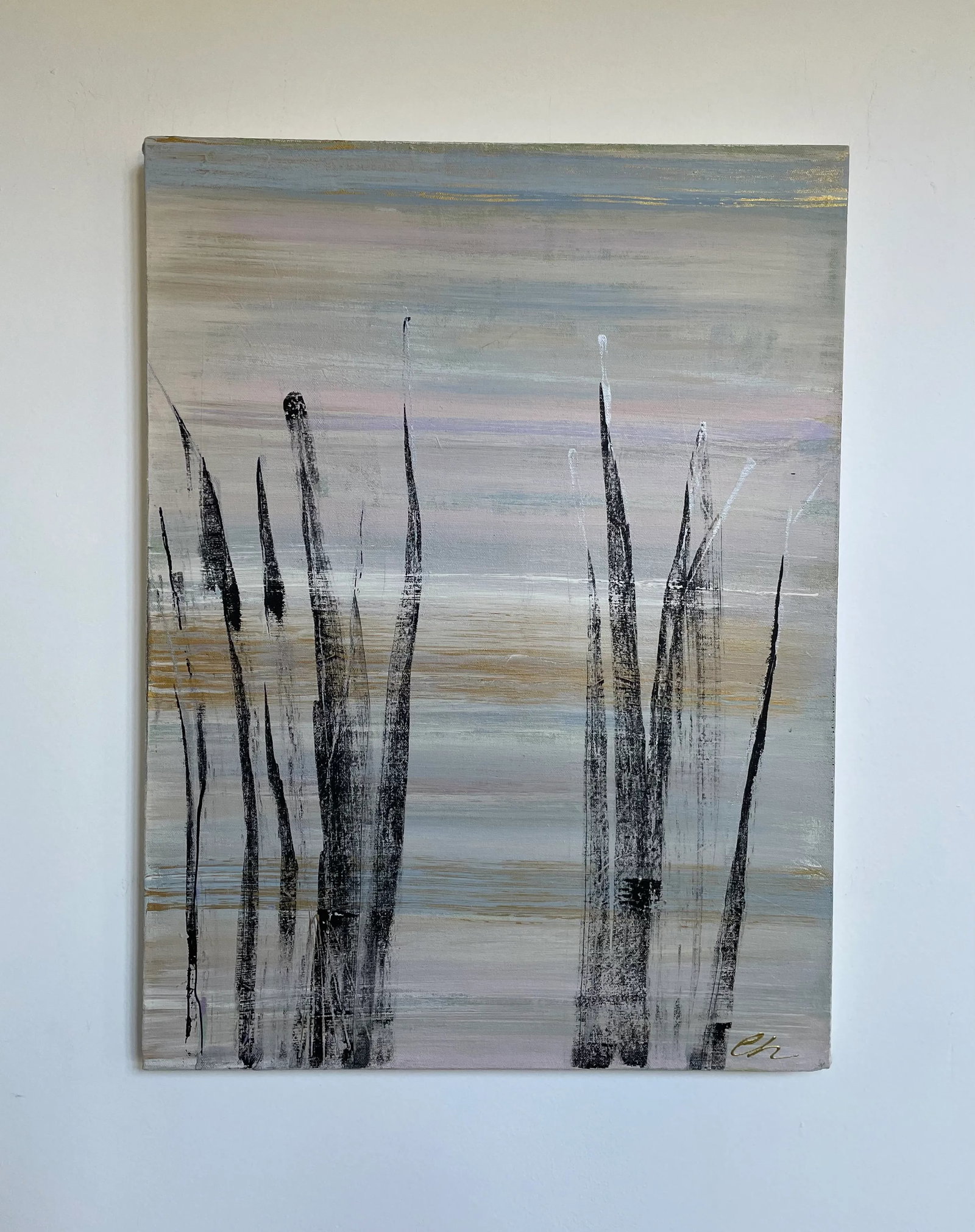 Sea Grass 2, Original Acrylic Painting by Cathe Hendrick - 2