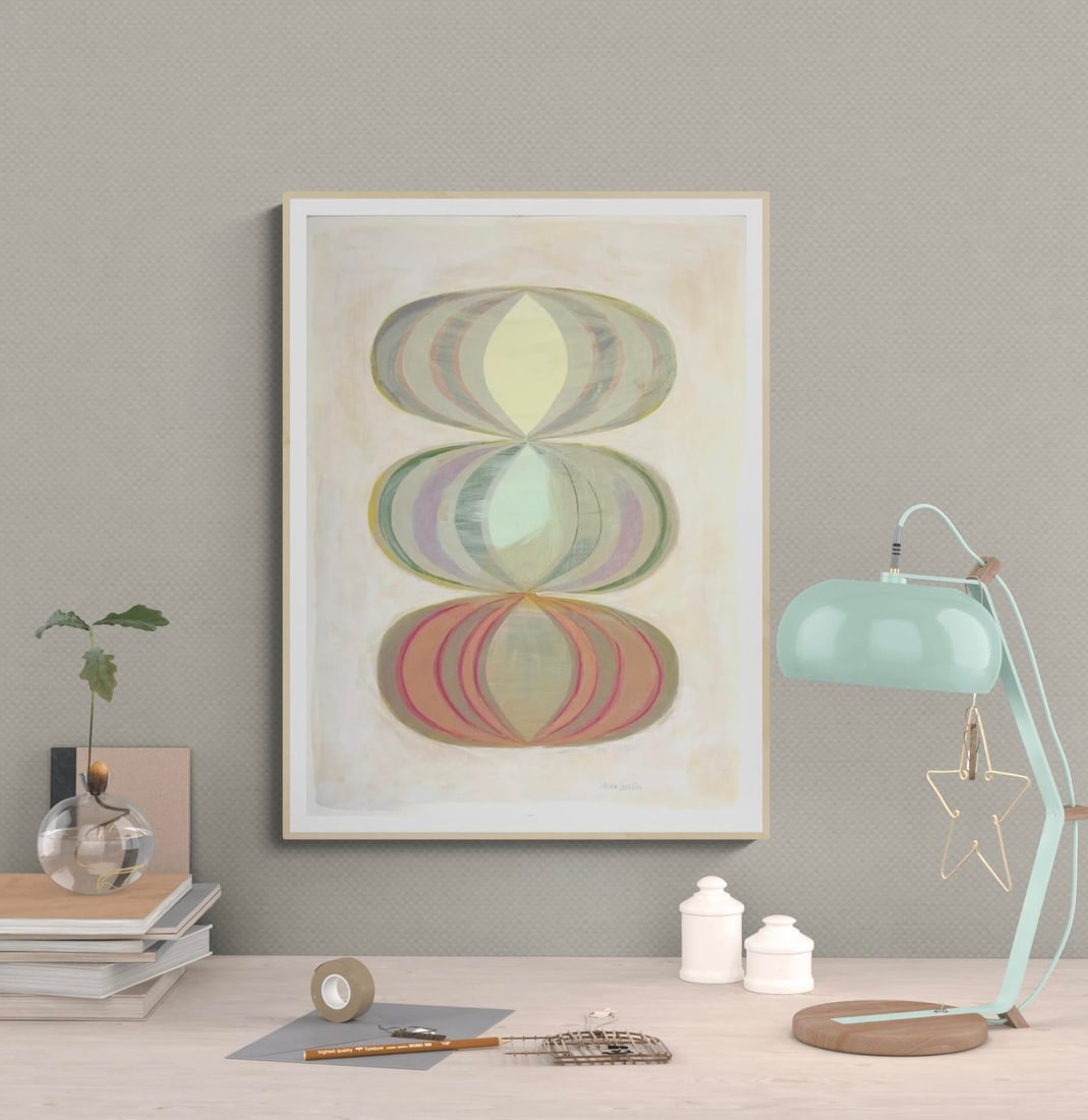 Abstract With Multicolor Modern Shapes - 2