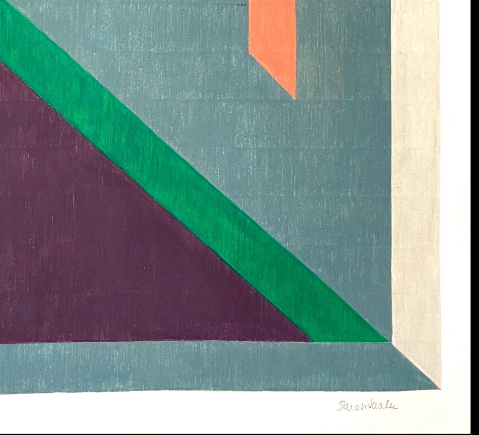 Geometric Color Pencil Design Drawing - 7