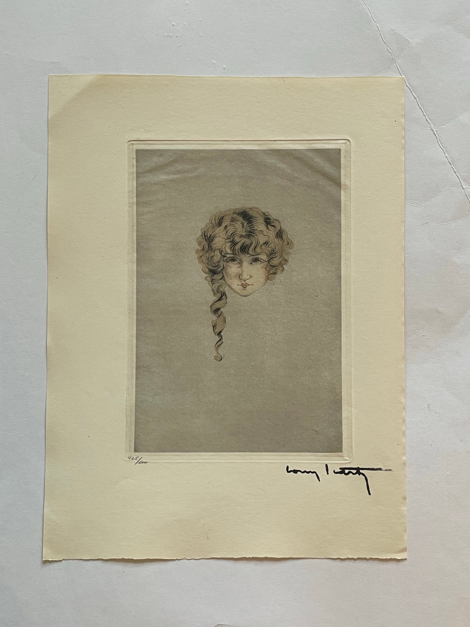 Louis Icart - Curly Locks From "L'ingenue Libertine" - 2