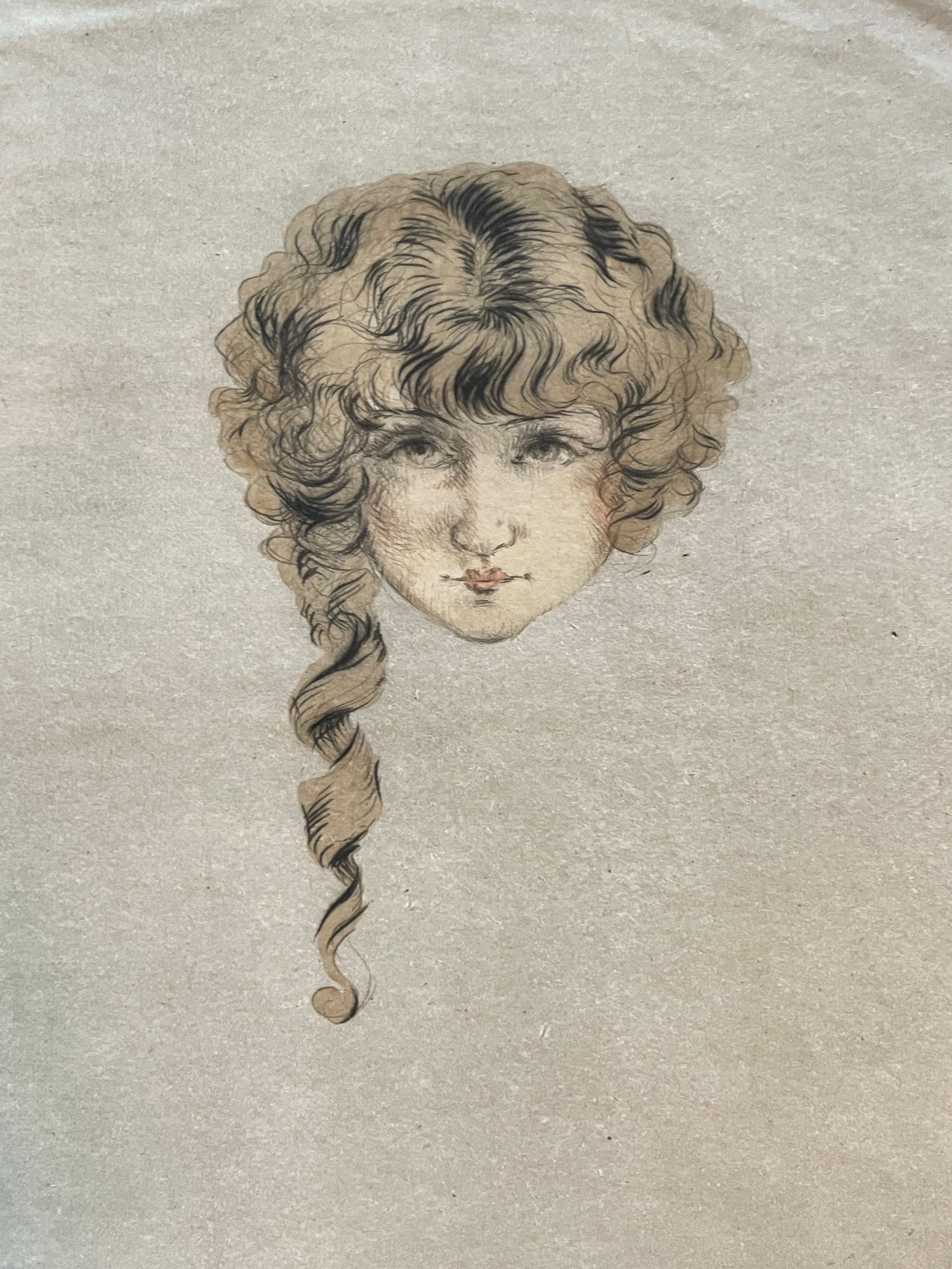 Louis Icart - Curly Locks From "L'ingenue Libertine" - 9