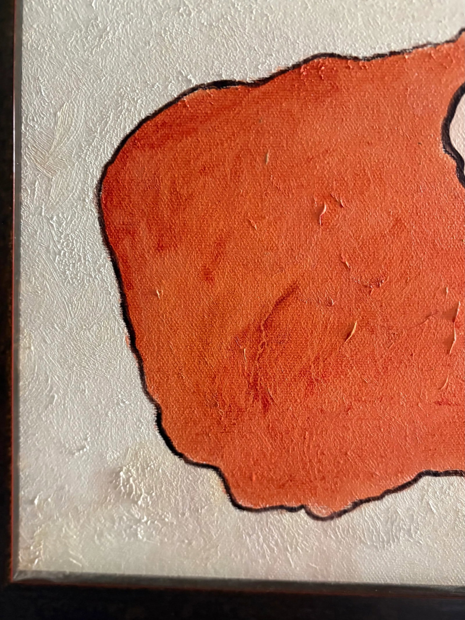 Abstract Portrait Mother-in-Law, Acrylic on Canvas, Signed by Artist - 9