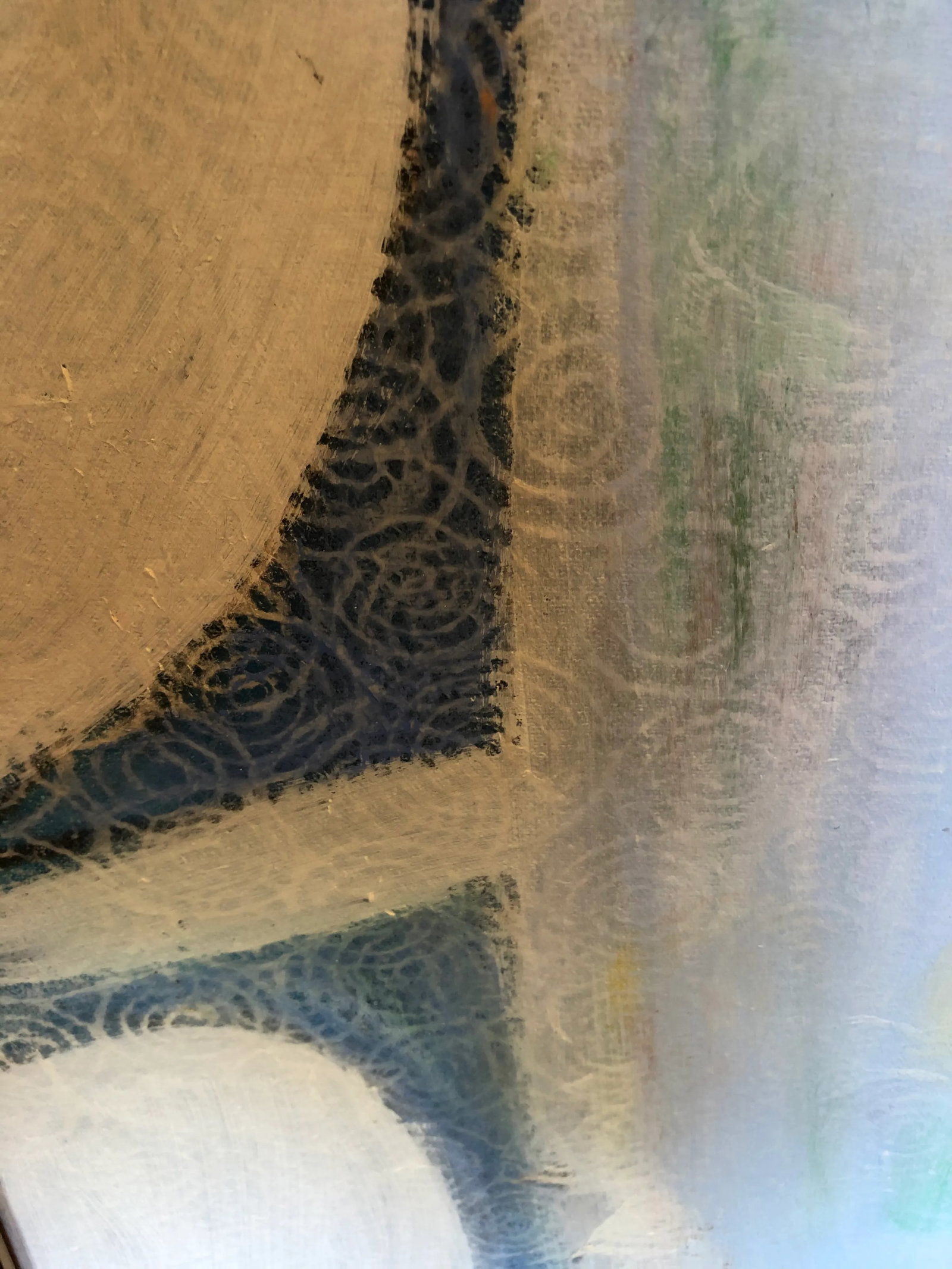 Abstract Painting in Soft Hues - 2