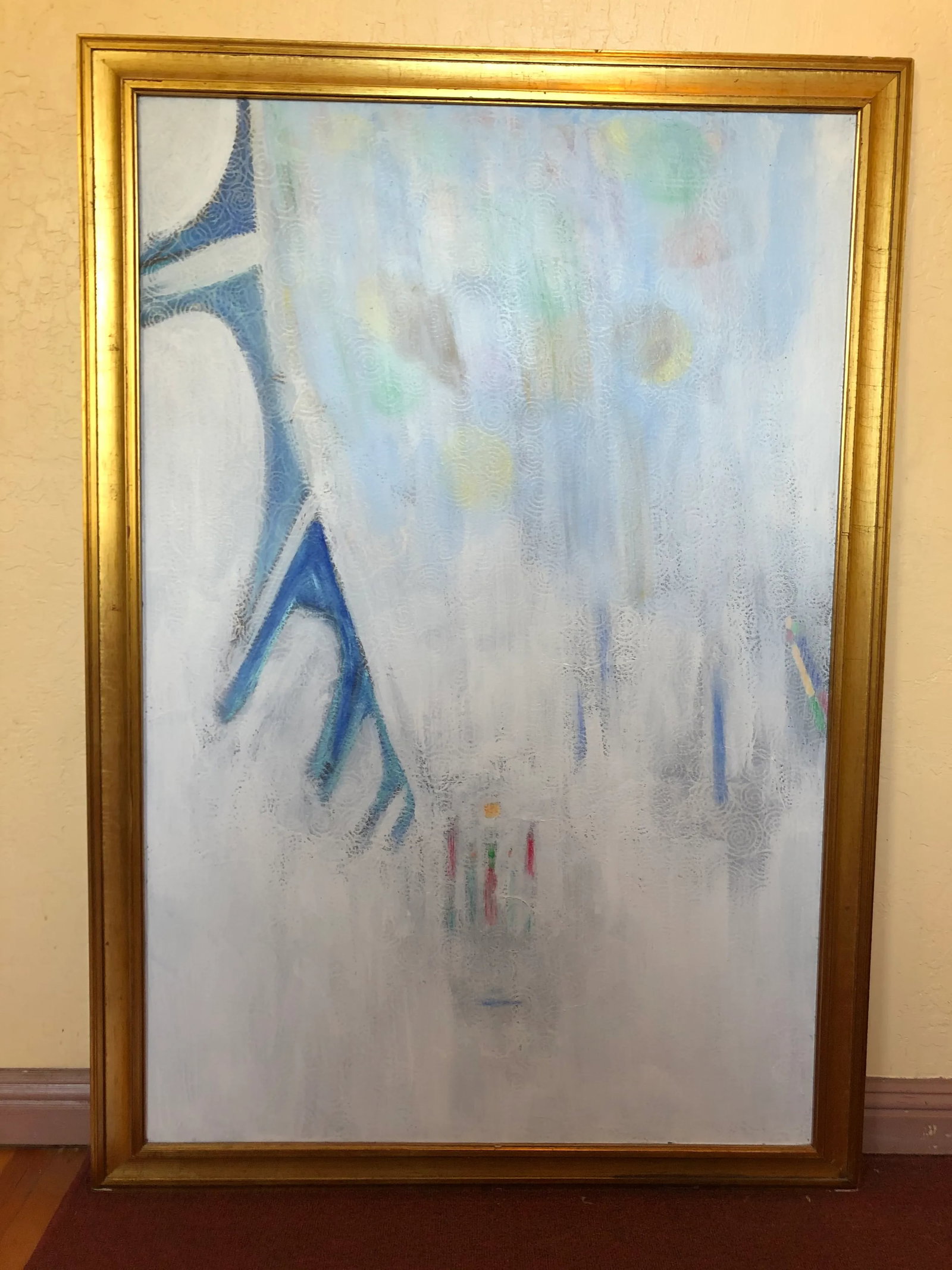 Abstract Painting in Soft Hues - 8