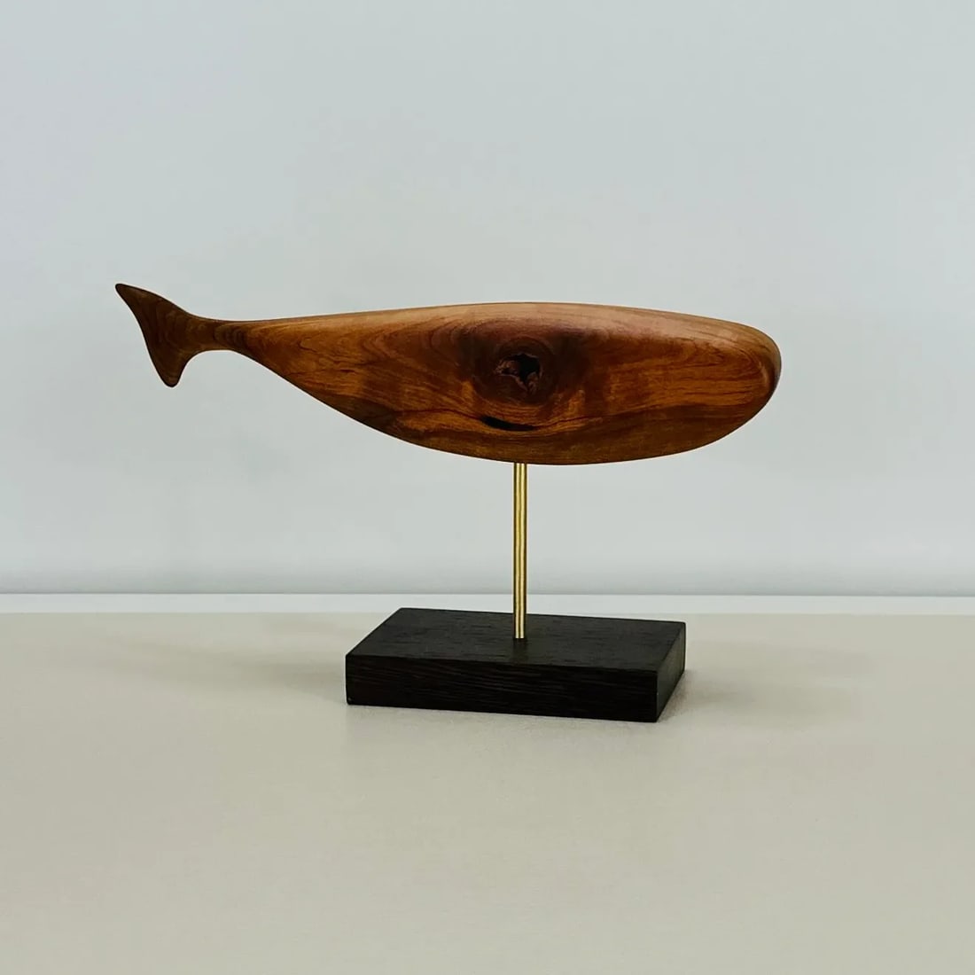 Figurative Abstract Whale Sculpture - 2