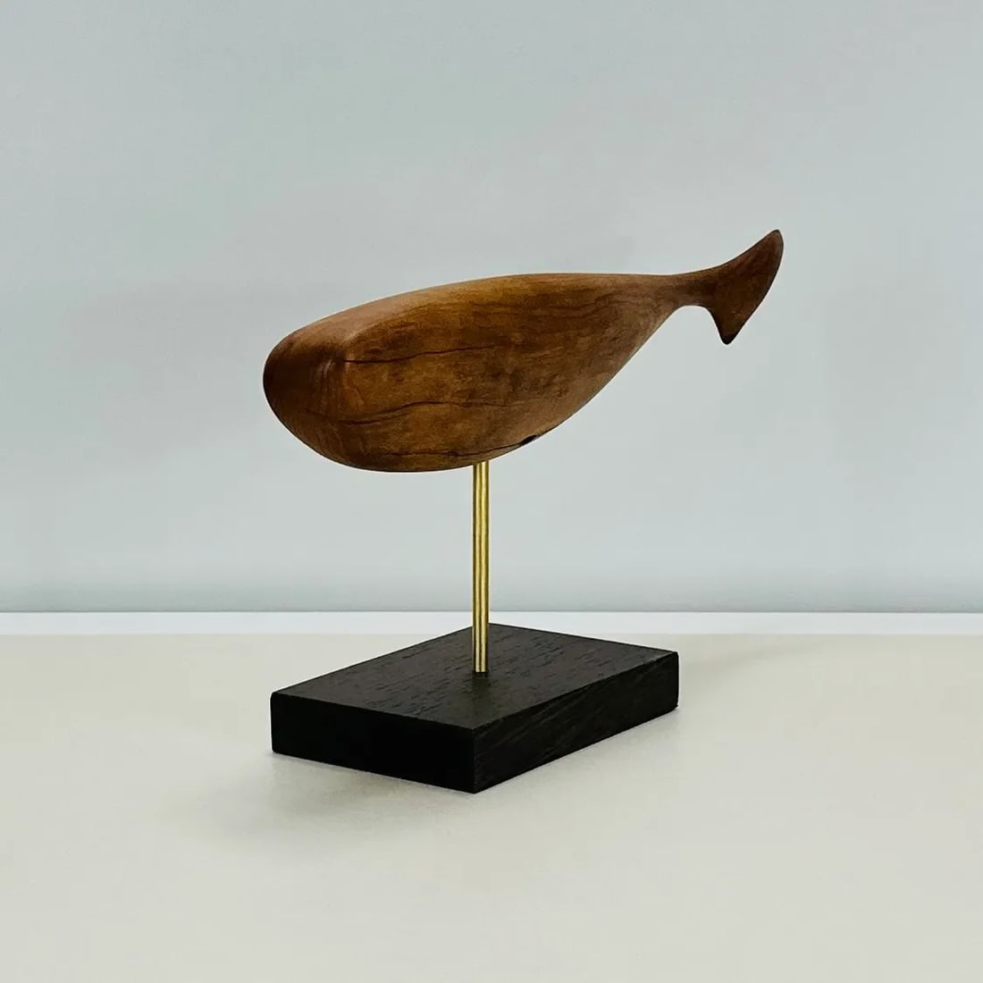 Figurative Abstract Whale Sculpture - 5