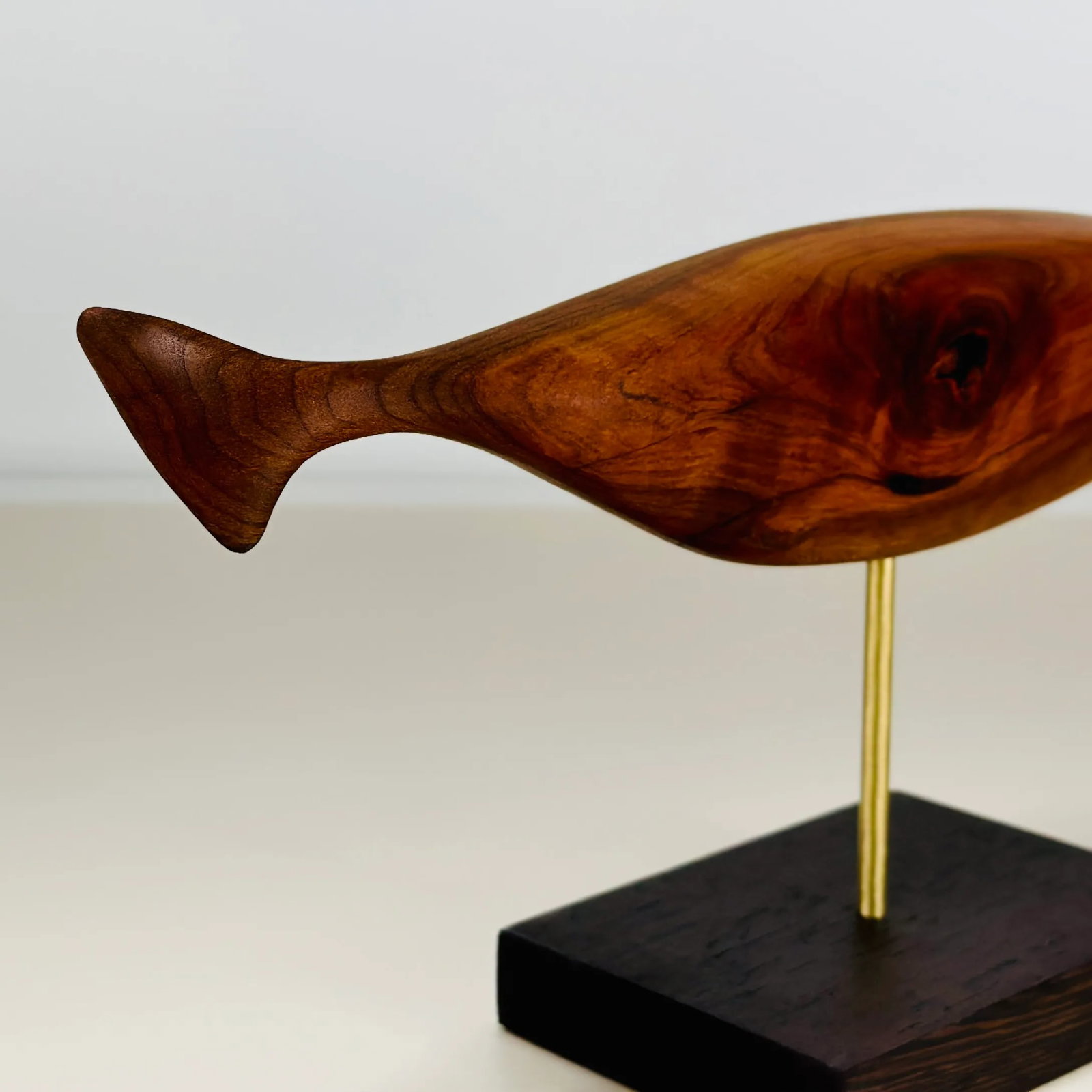 Figurative Abstract Whale Sculpture - 9