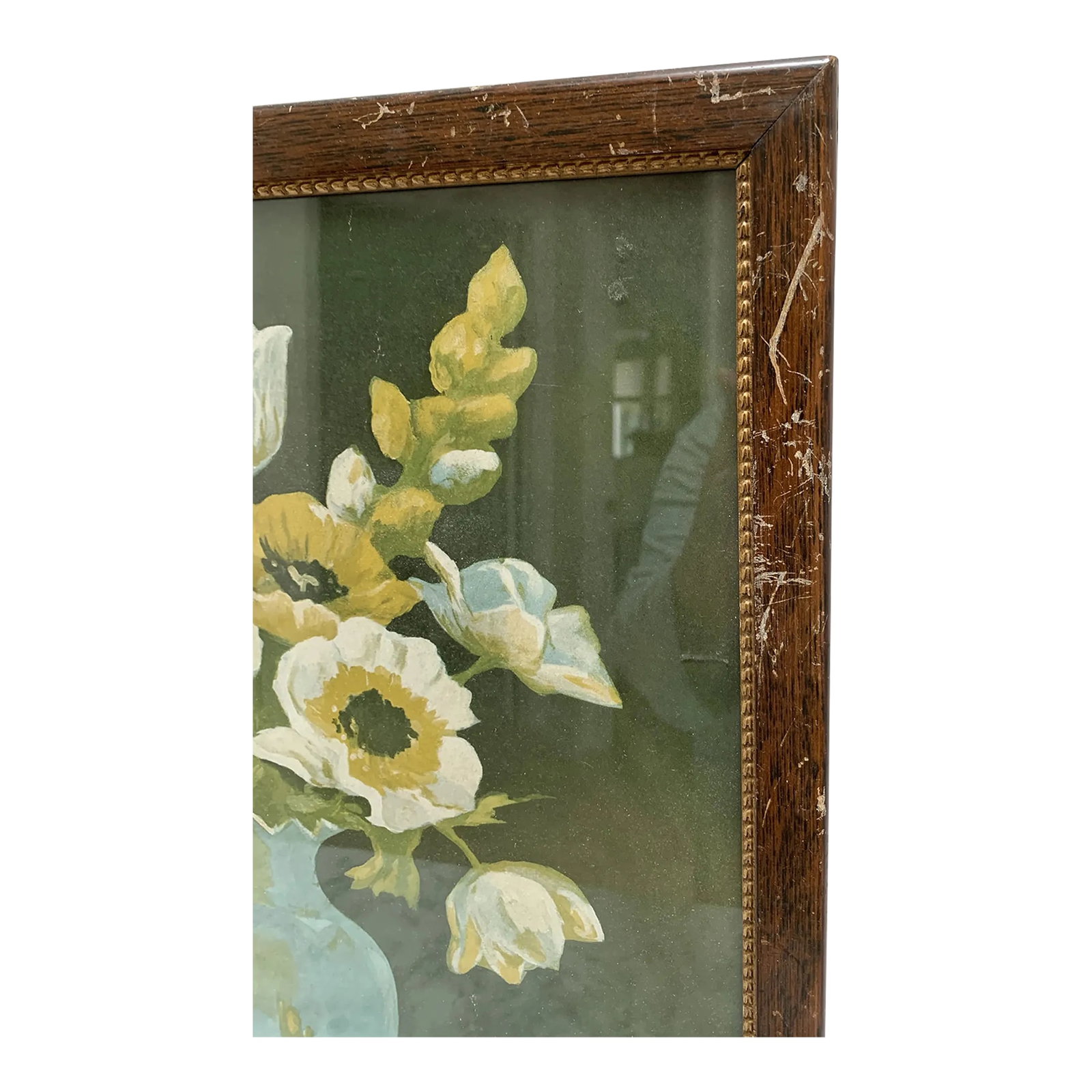 Vintage Rustic Limited Edition Framed Print of a Bouquet of Flowers - 2