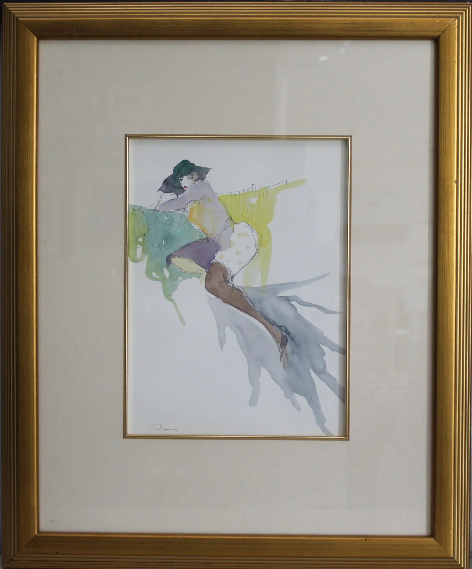 Framed Itzchak Tarkay Prints - A Pair - 3
