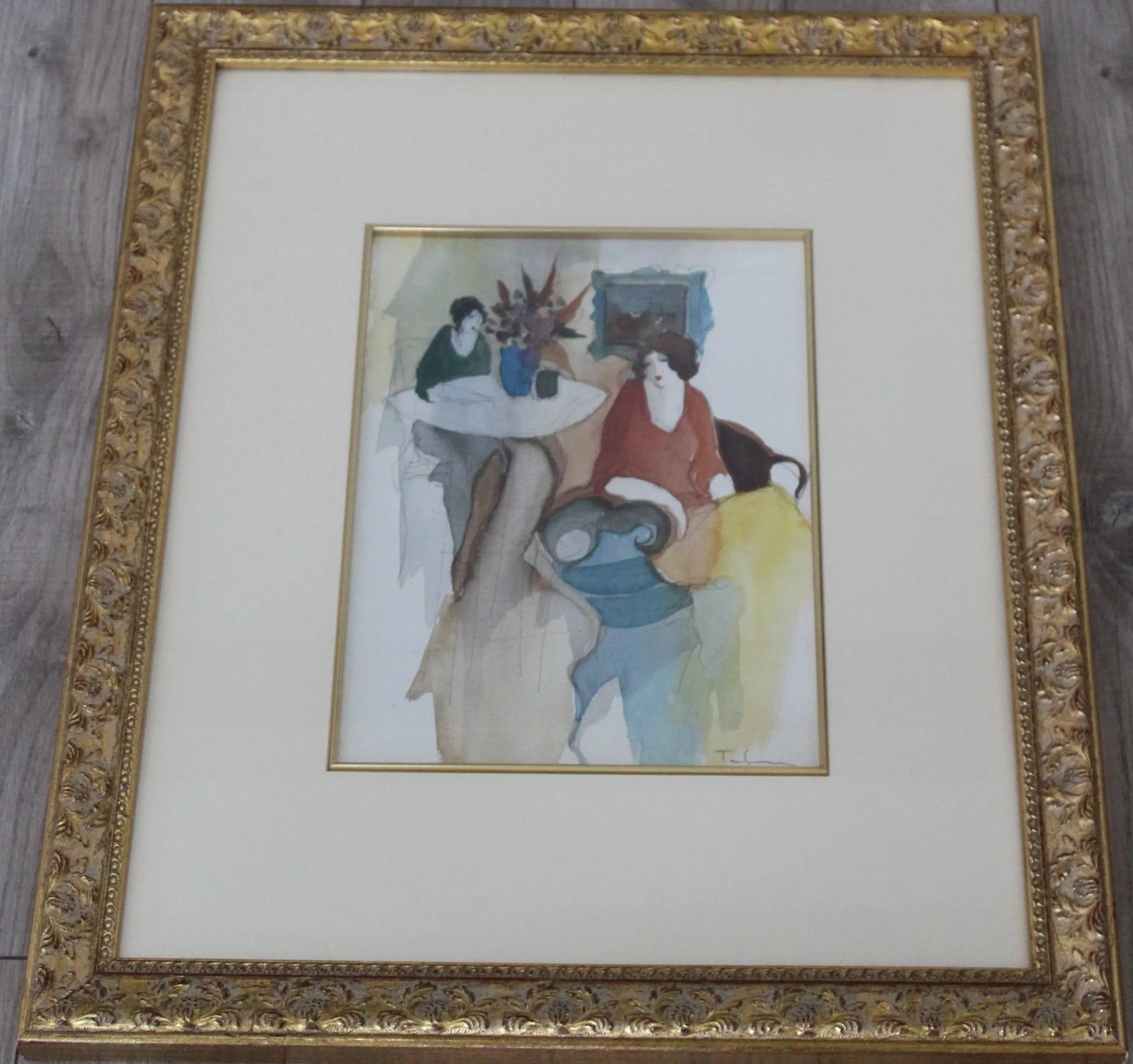 Framed Itzchak Tarkay Prints - A Pair - 5