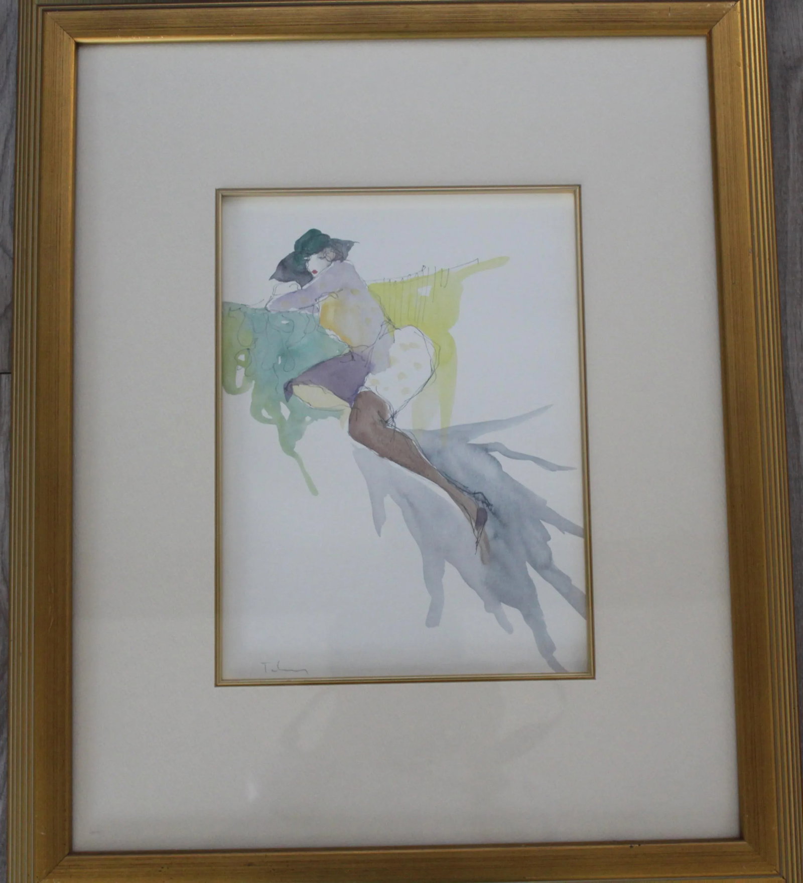 Framed Itzchak Tarkay Prints - A Pair - 6