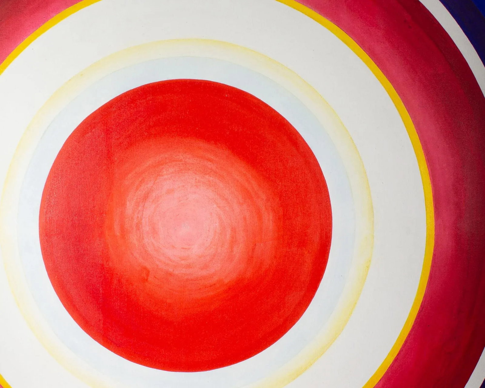 1966 "Hi-No-Maru Ten" Acrylic on Canvas Painting by William S. Gamble - 3