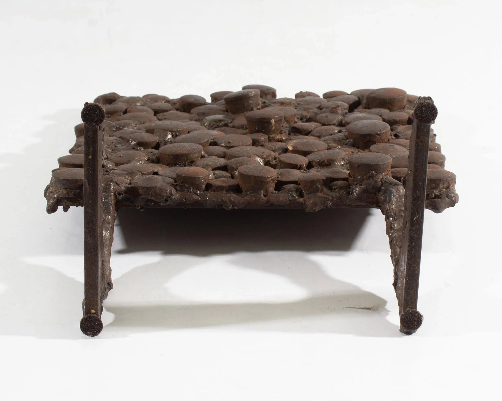 1969 Abstract Metal Sculpture by Harry Hilson - 4