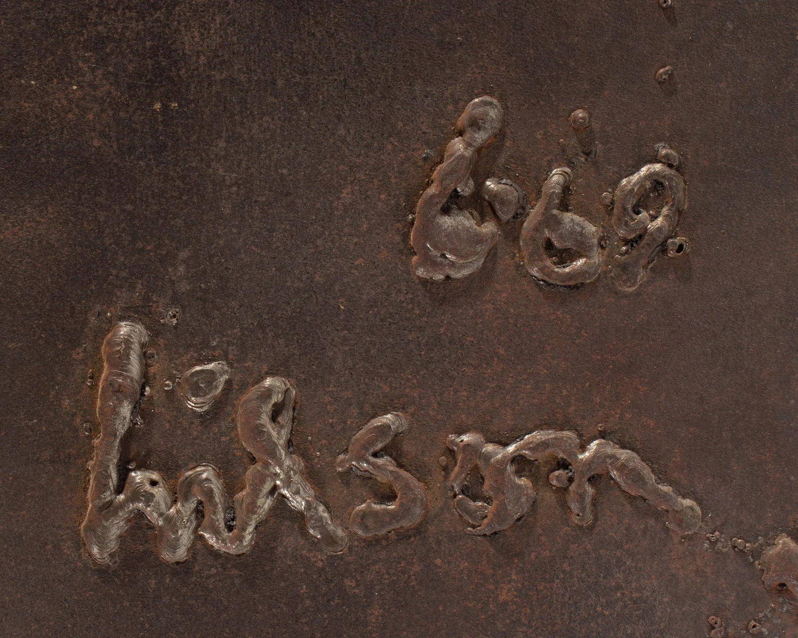 1969 Abstract Metal Sculpture by Harry Hilson - 9