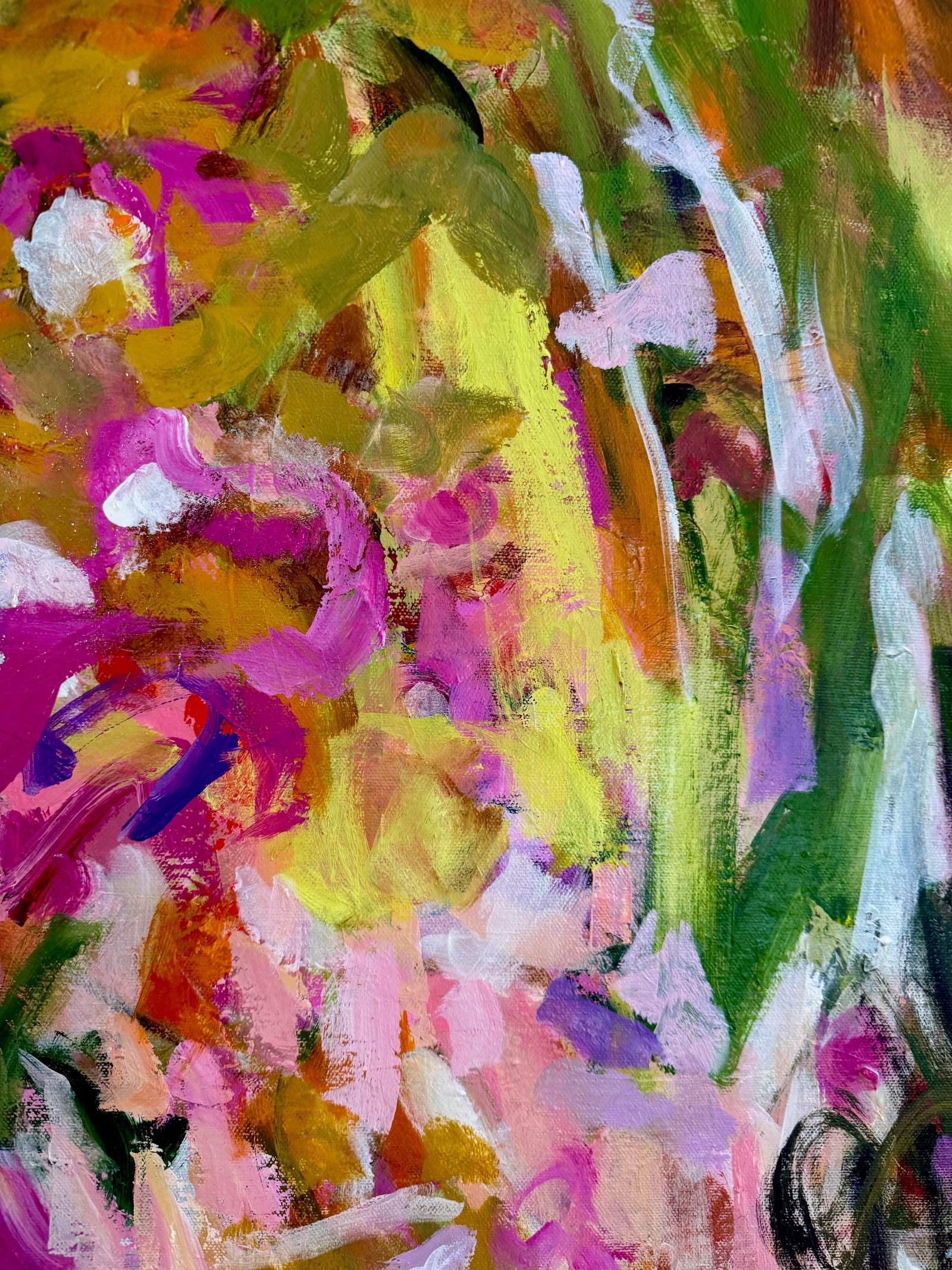 "For the Love of Joan" This Painting Is Honoring My Favorite Artist, Joan Mitchell, Original Paintin - 3