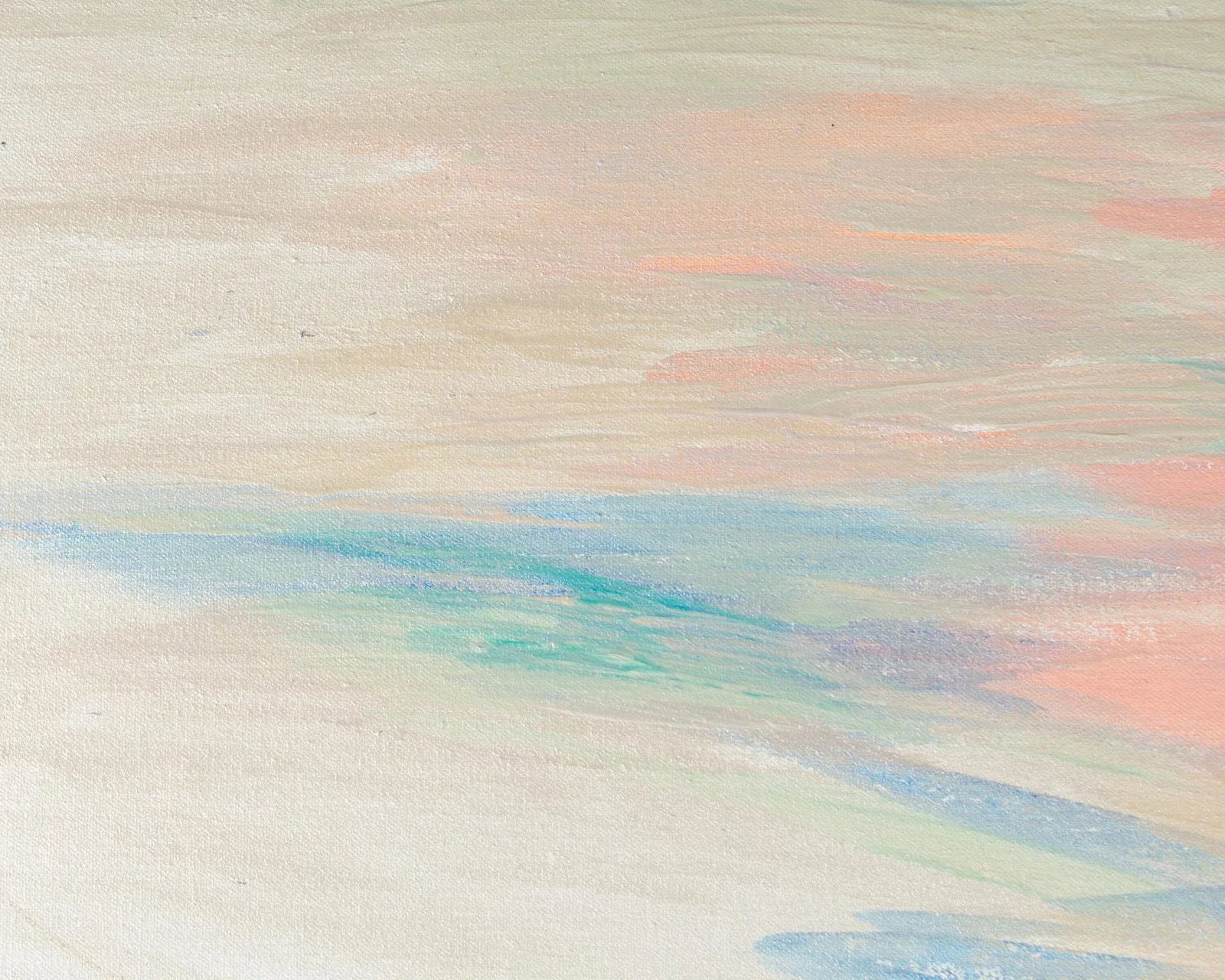 1989 Oil on Canvas Abstract Painting by Laurie Zagon - 4