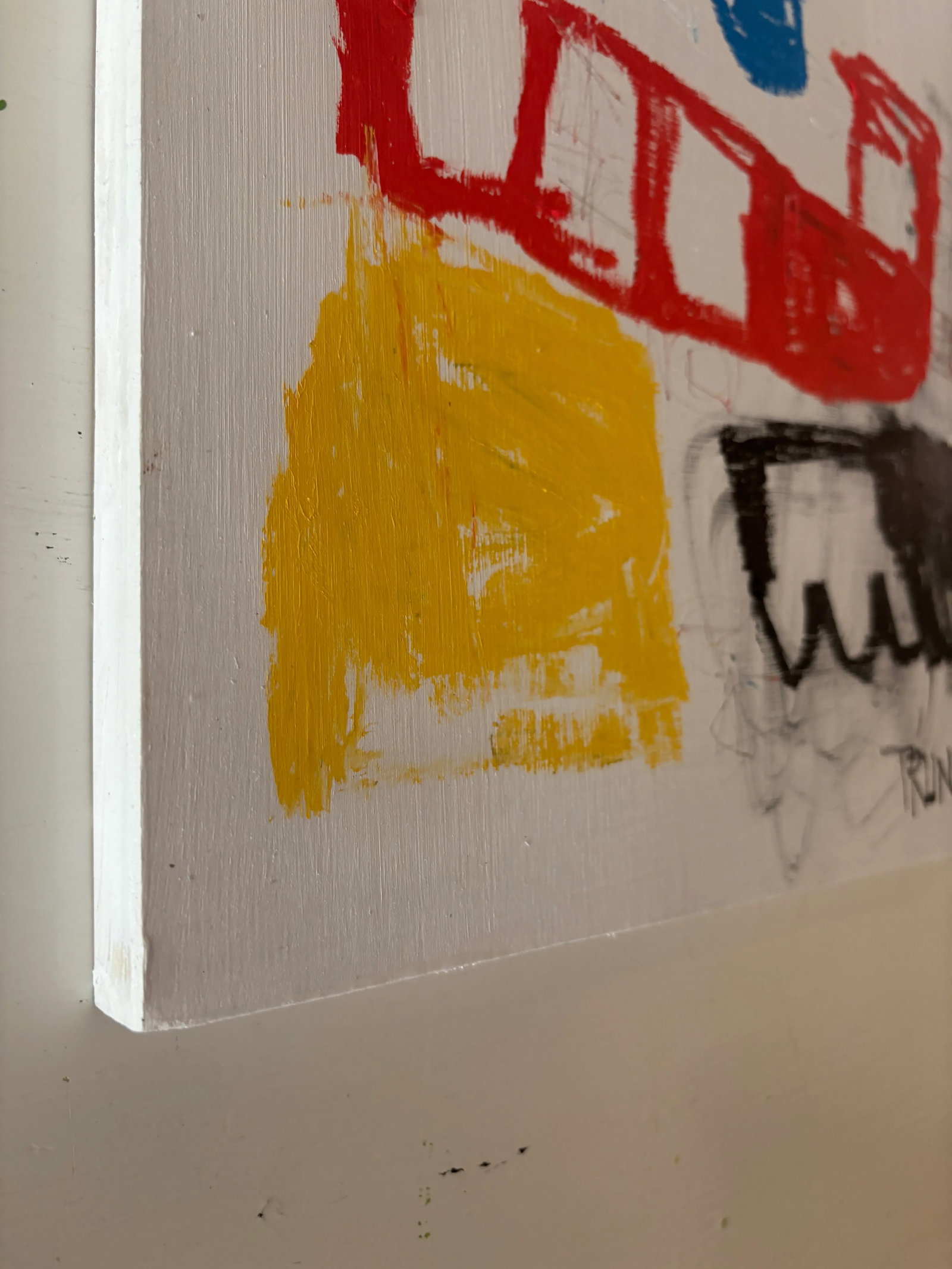 Sarah Trundle, Contemporary Abstract Painting, "Opposites Attract" - 5