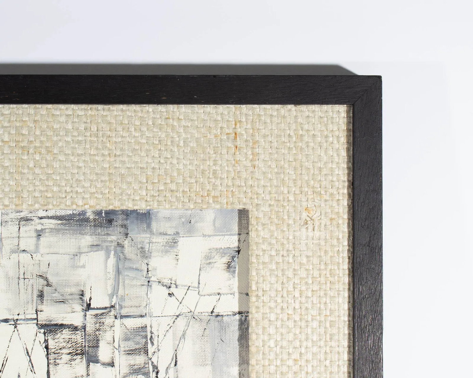 Mid-Century Oil on Canvas Abstract Painting by S. Tokuyoshi - 5